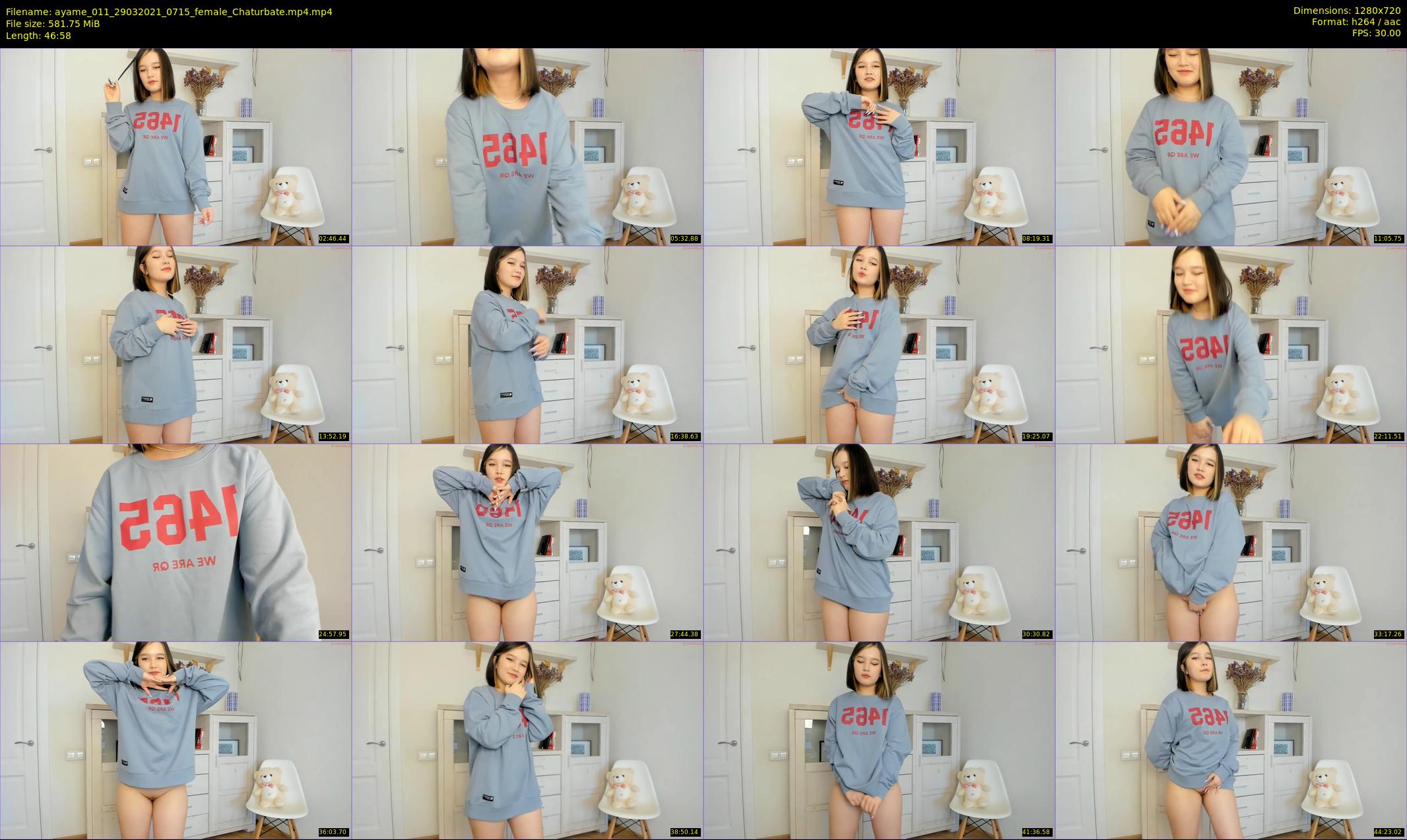 ayame_011 — 47 minute Chaturbate female cam show recording, 720p, Mar 29, 2021