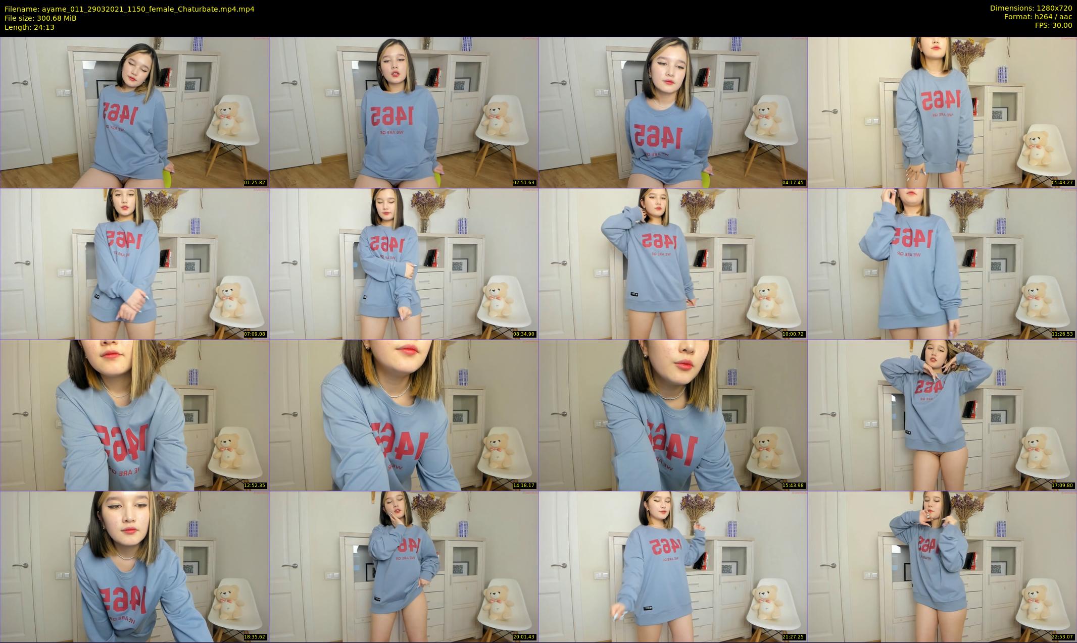 ayame_011 — 25 minute Chaturbate female cam show recording, 720p, Mar 29, 2021