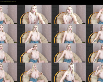 blondiebetsy — 8 minute Chaturbate female cam show recording, 1080p, Mar 29, 2021