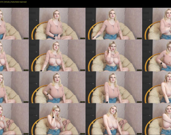 blondiebetsy — 13 minute Chaturbate female cam show recording, 1080p, Mar 29, 2021