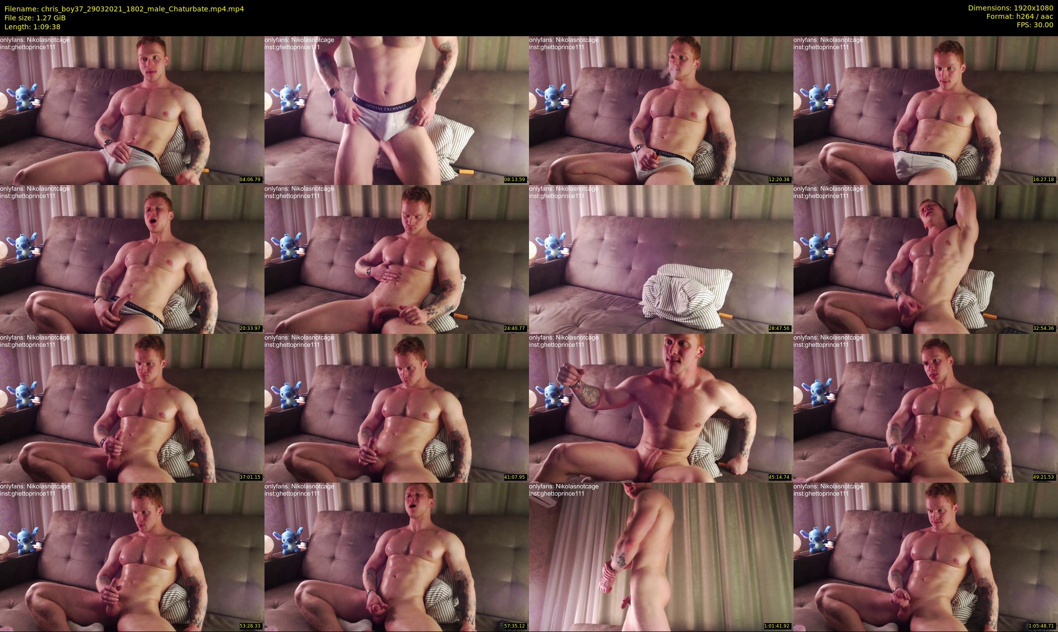 chris_boy37 — 70 minute Chaturbate male cam show recording, 1080p, Mar 29, 2021