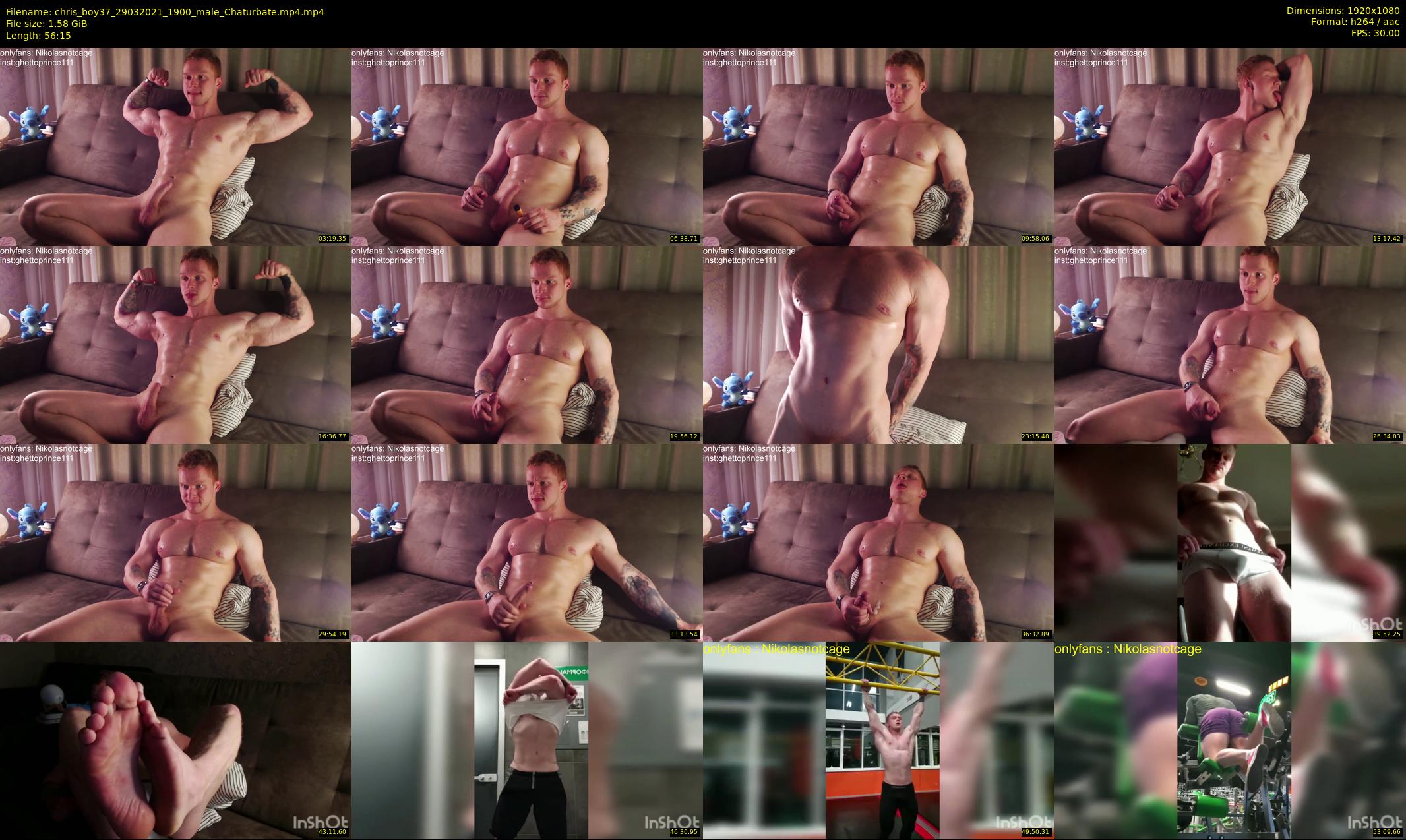 chris_boy37 — 57 minute Chaturbate male cam show recording, 1080p, Mar 29, 2021