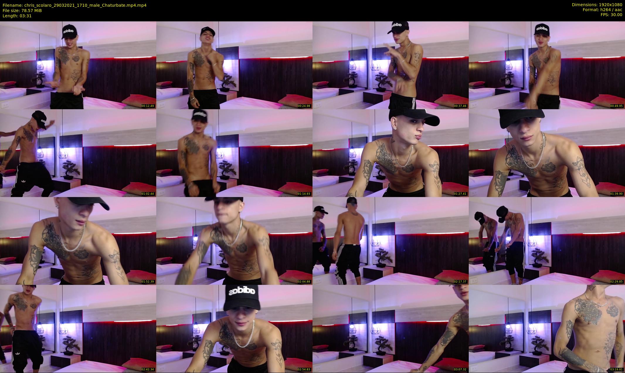 chris_scolaro — 4 minute Chaturbate male cam show recording, 1080p, Mar 29, 2021