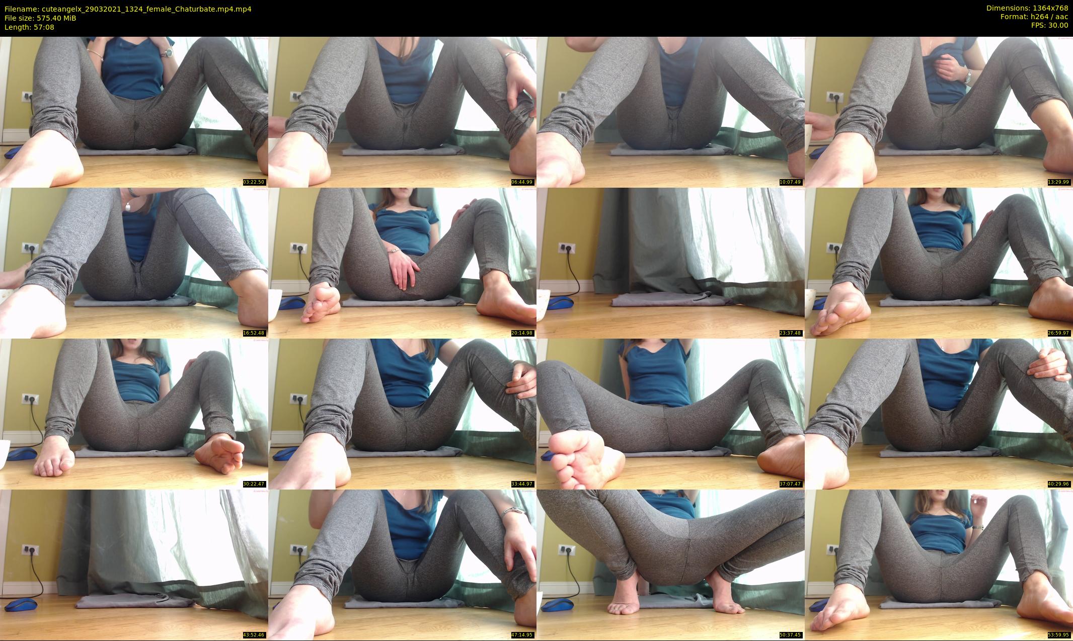 cuteangelx — 58 minute Chaturbate female cam show recording, 720p, Mar 29, 2021