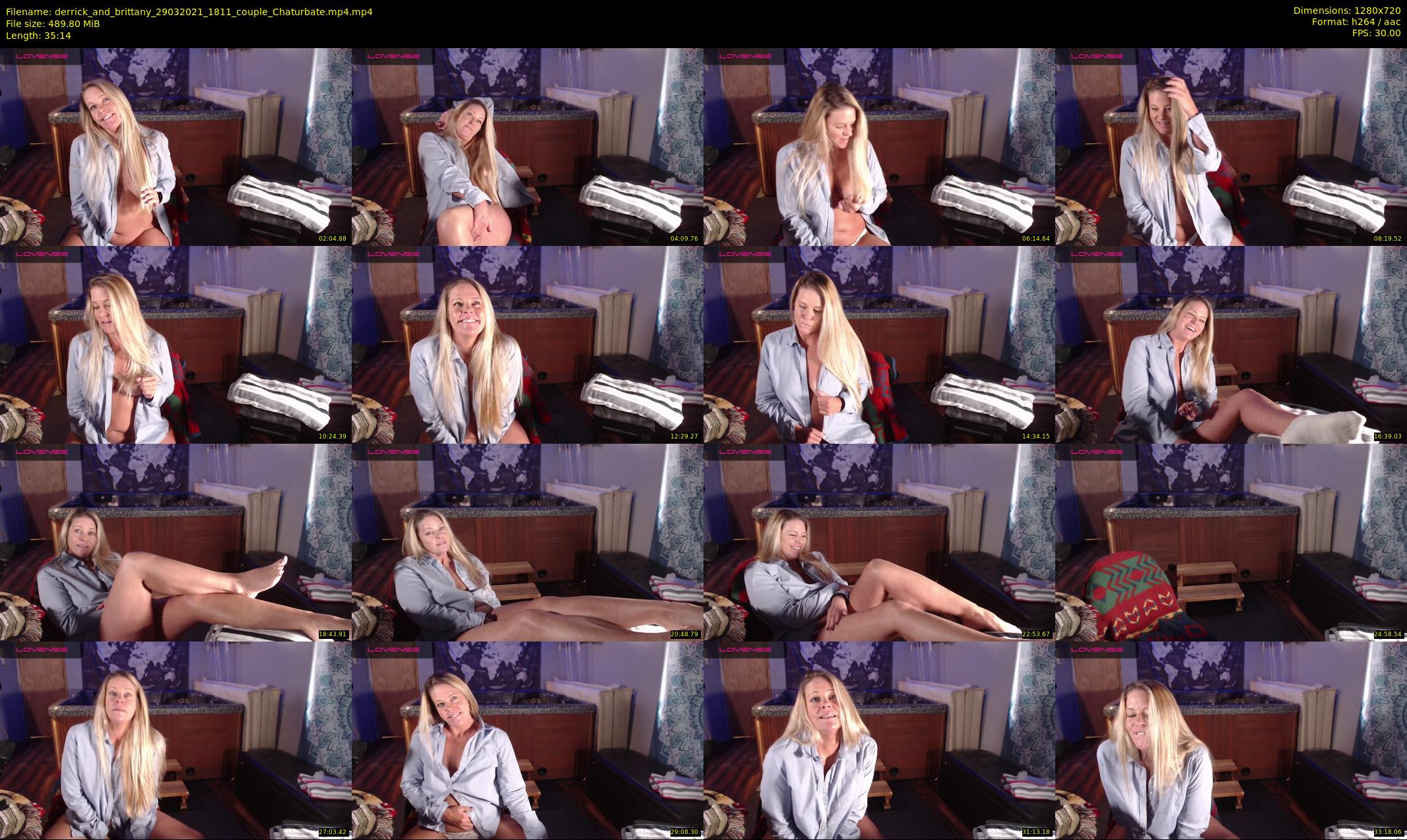 derrick_and_brittany — 36 minute Chaturbate couple cam show recording, 720p, Mar 29, 2021