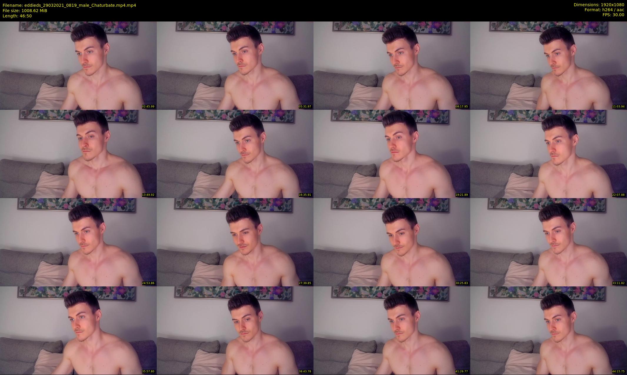 eddieds — 47 minute Chaturbate male cam show recording, 1080p, Mar 29, 2021