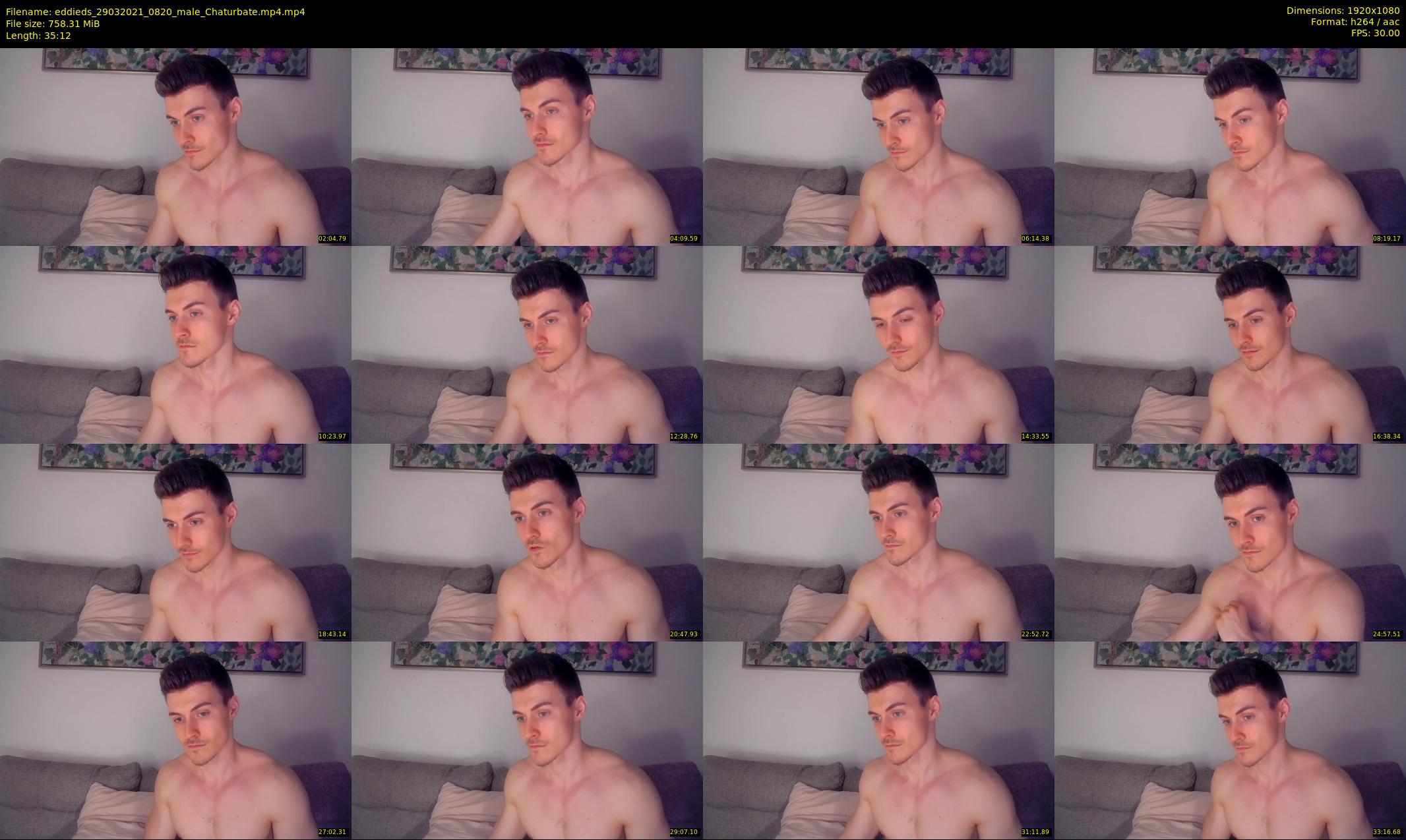eddieds — 36 minute Chaturbate male cam show recording, 1080p, Mar 29, 2021