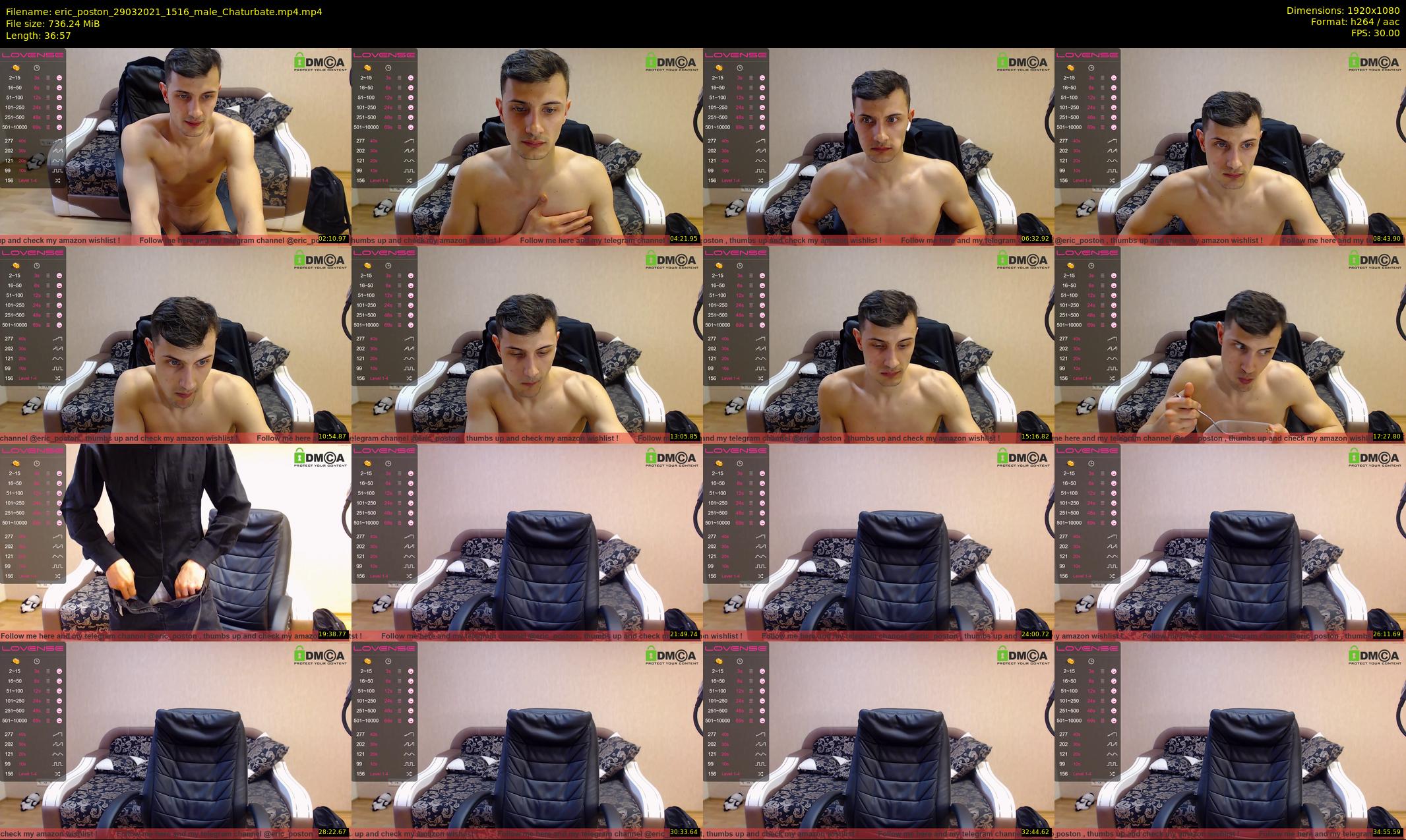 eric_poston — 37 minute Chaturbate male cam show recording, 1080p, Mar 29, 2021