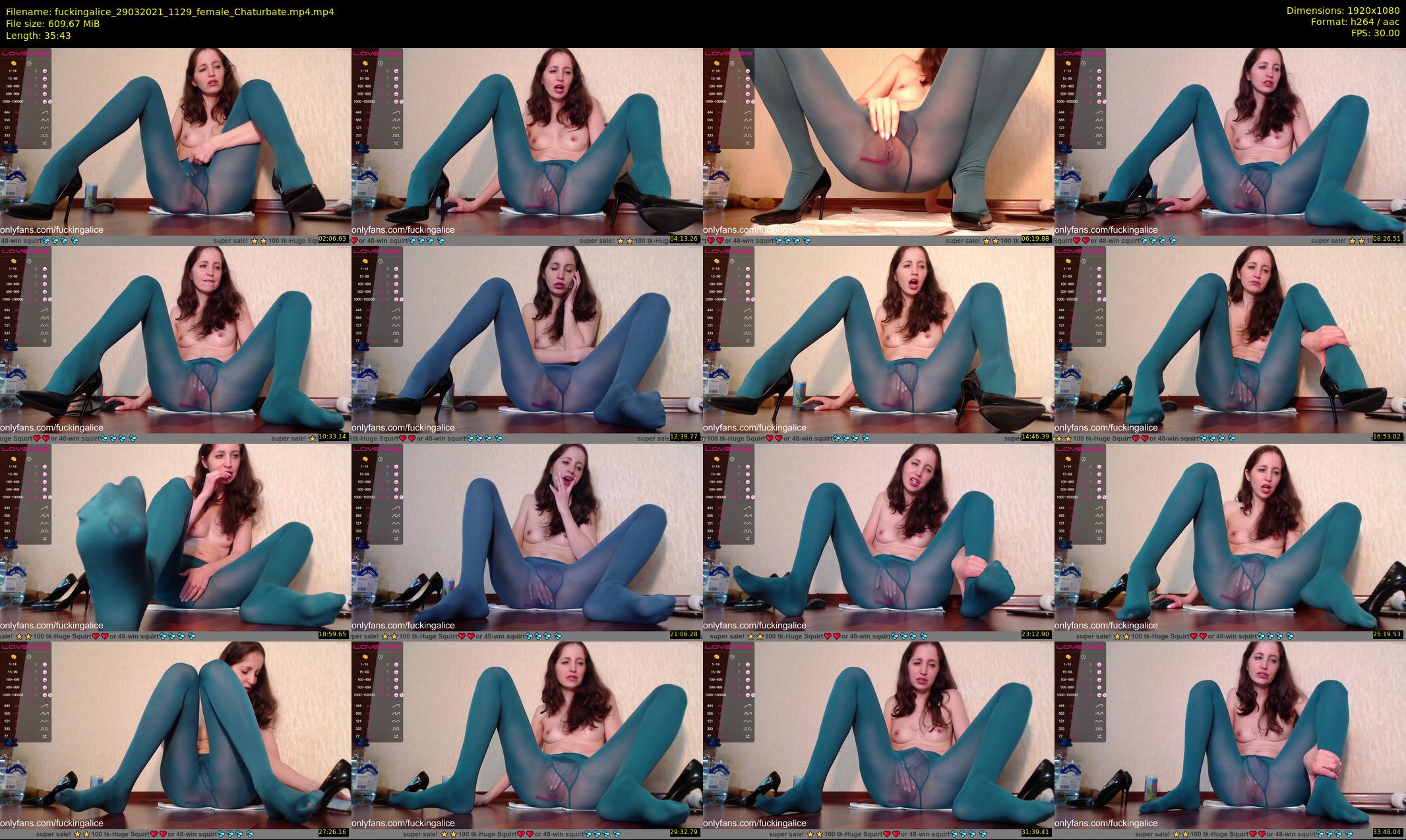 fuckingalice — 36 minute Chaturbate female cam show recording, 1080p, Mar 29, 2021