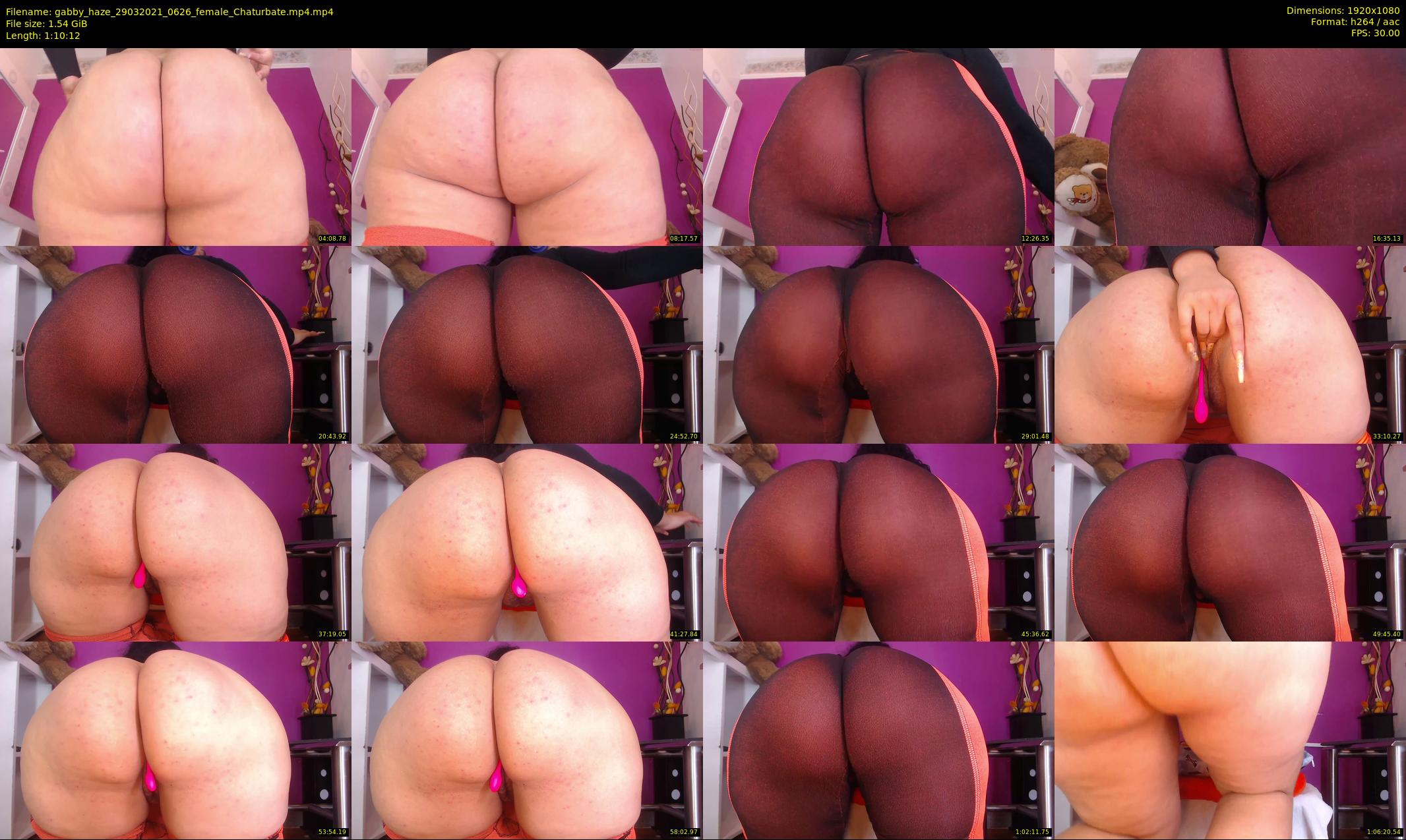 gabby_haze — 71 minute Chaturbate female cam show recording, 1080p, Mar 29, 2021