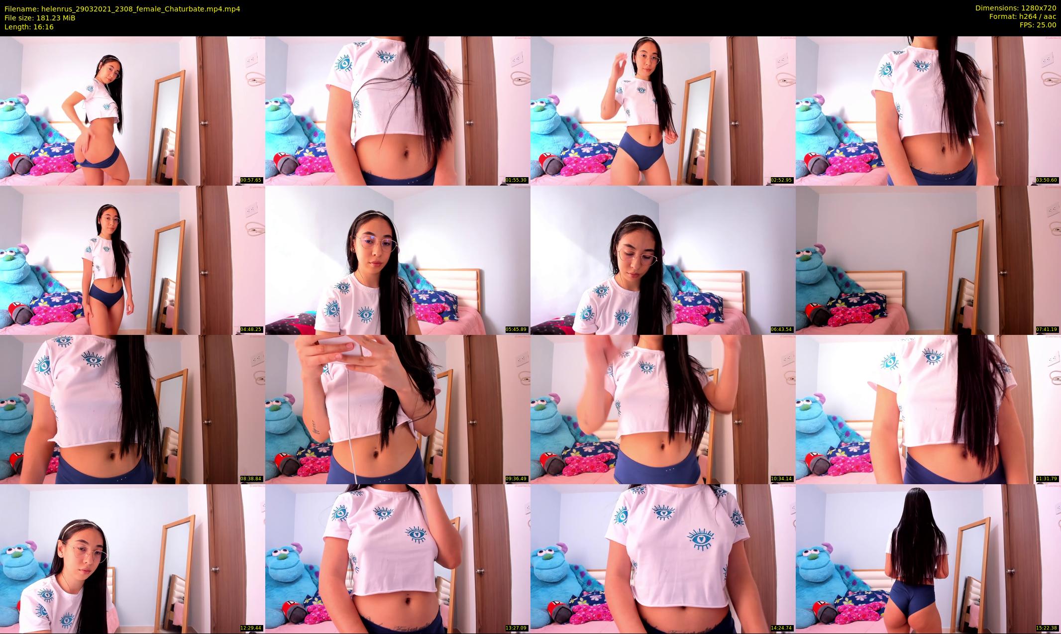 helenrus — 17 minute Chaturbate female cam show recording, 720p, Mar 29, 2021