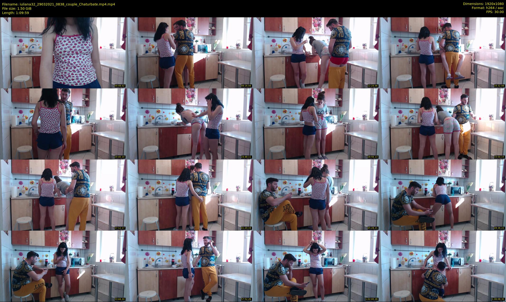 iuliana32 — 70 minute Chaturbate couple cam show recording, 1080p, Mar 29, 2021