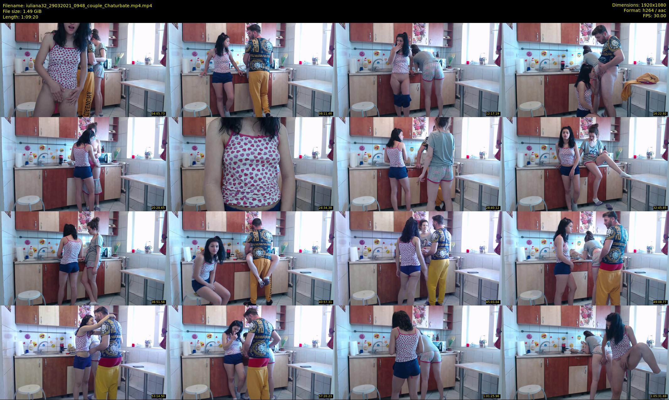 iuliana32 — 70 minute Chaturbate couple cam show recording, 1080p, Mar 29, 2021