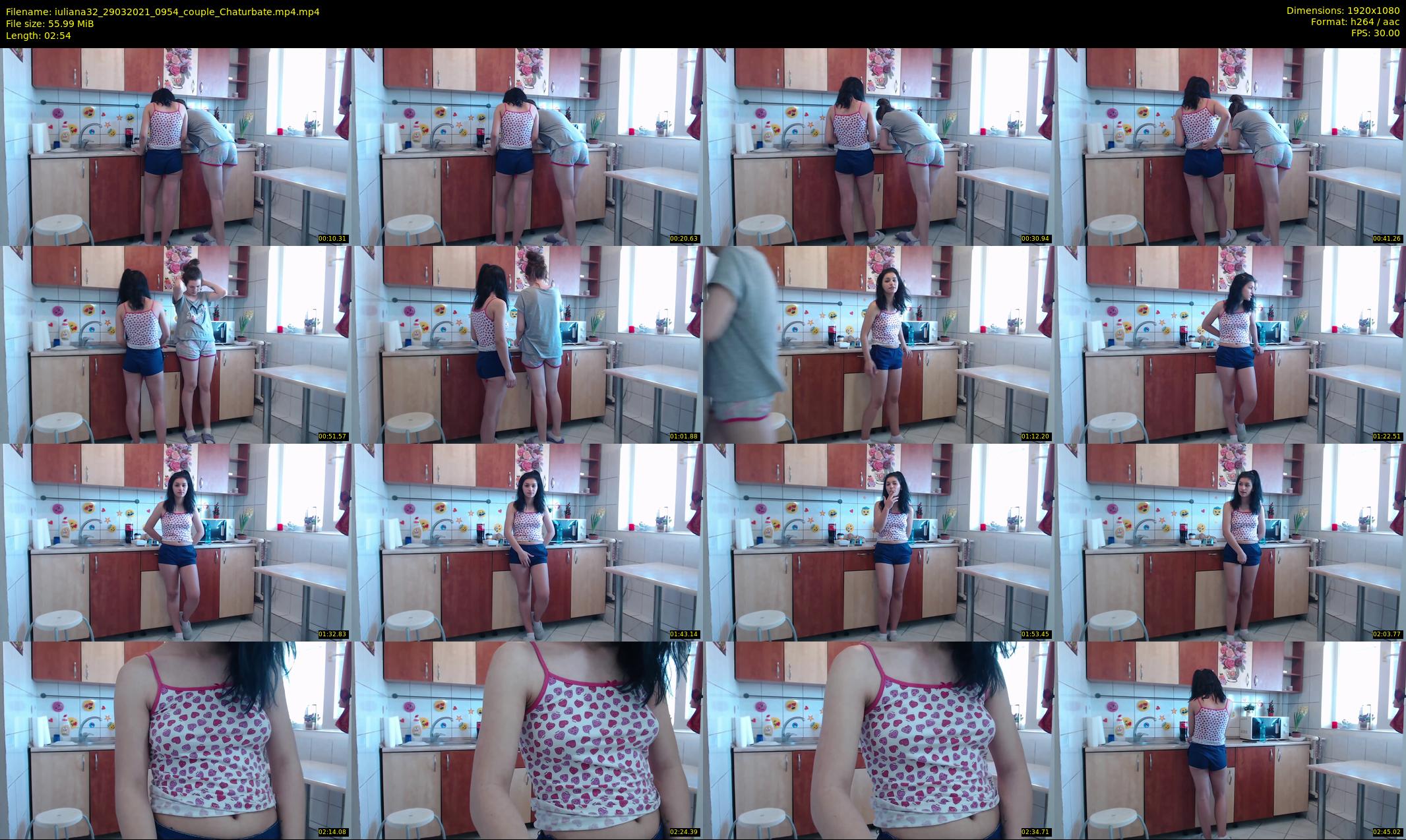 iuliana32 — 3 minute Chaturbate couple cam show recording, 1080p, Mar 29, 2021
