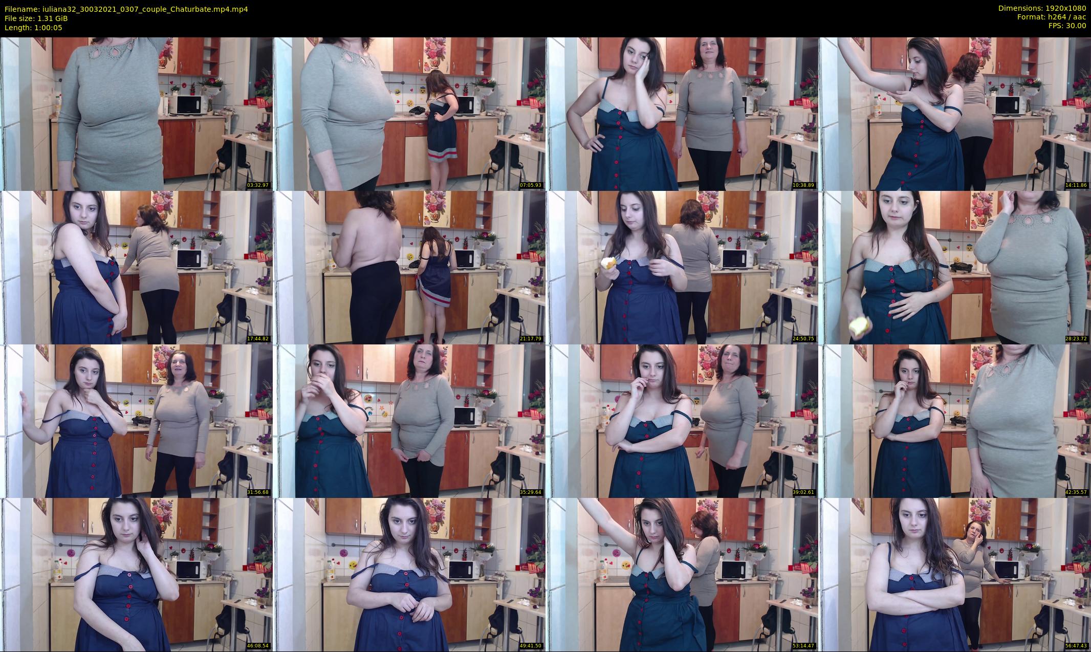 iuliana32 — 61 minute Chaturbate couple cam show recording, 1080p, Mar 30, 2021