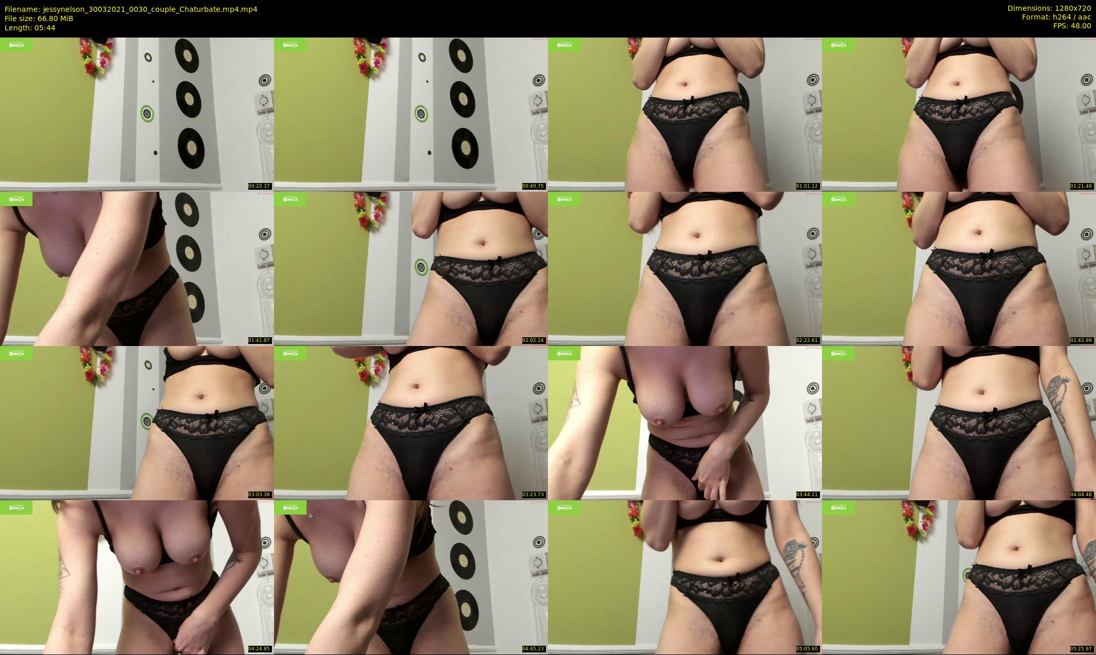 jessynelson — 6 minute Chaturbate female cam show recording, 720p, Mar 30, 2021