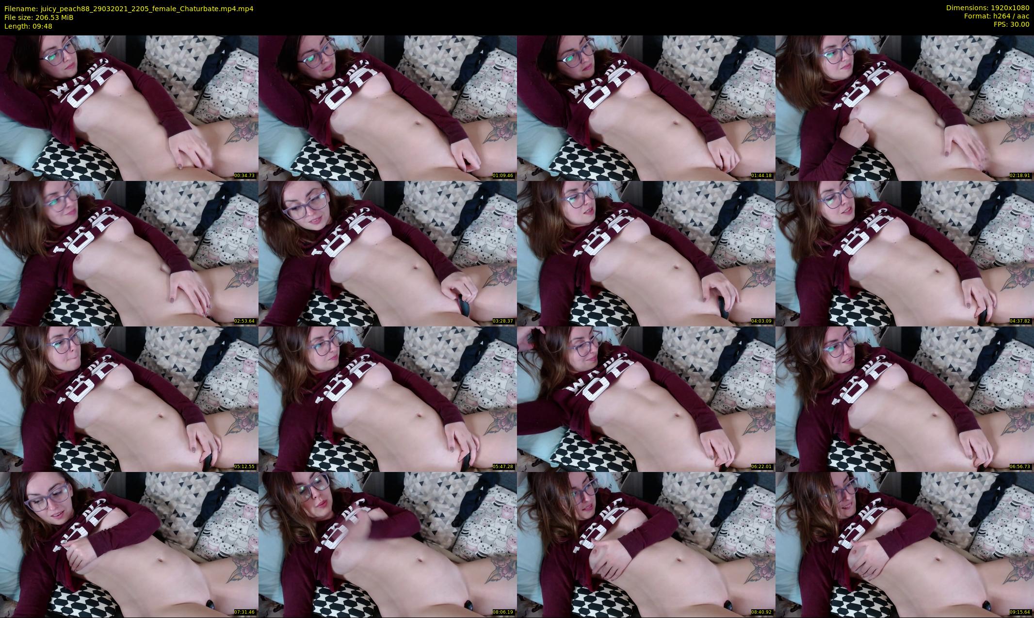juicy_peach88 — 10 minute Chaturbate female cam show recording, 1080p, Mar 29, 2021
