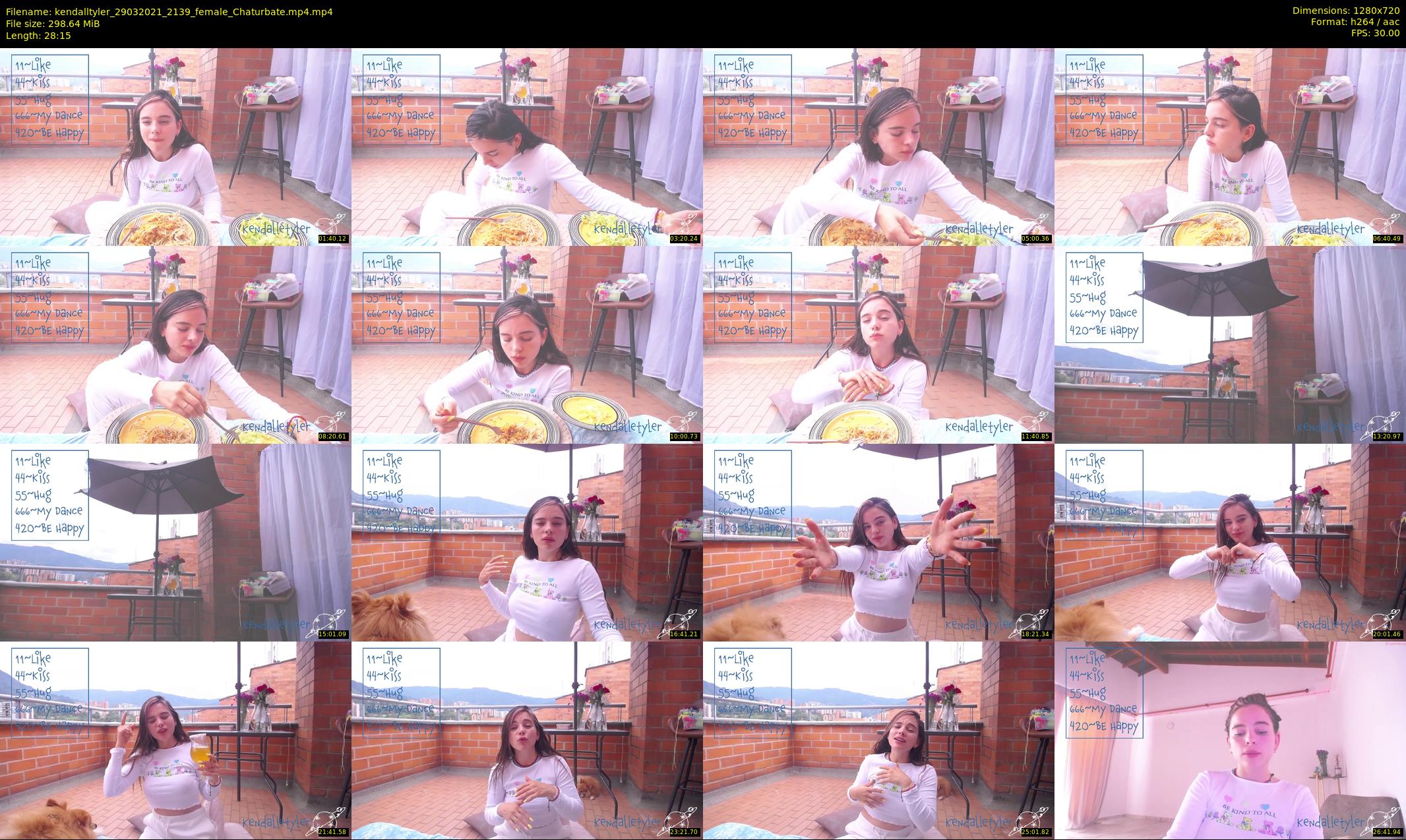 kendalltyler — 29 minute Chaturbate female cam show recording, 720p, Mar 29, 2021