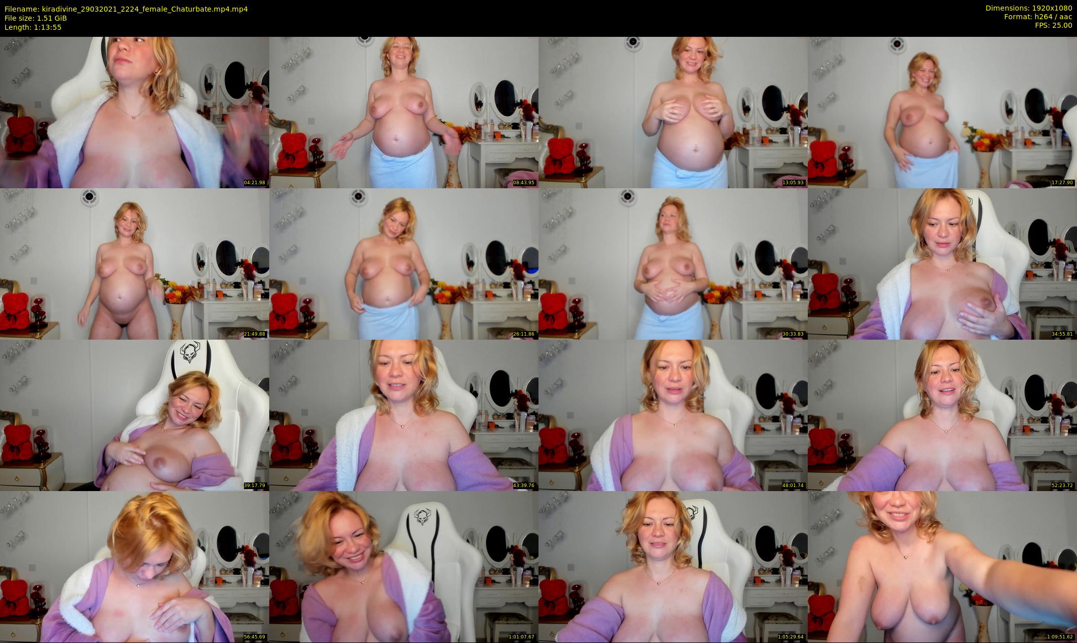 kiradivine — 74 minute Chaturbate female cam show recording, 1080p, Mar 29, 2021