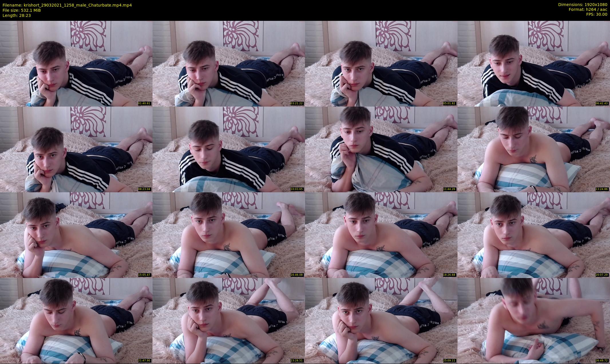 krishort — 29 minute Chaturbate male cam show recording, 1080p, Mar 29, 2021
