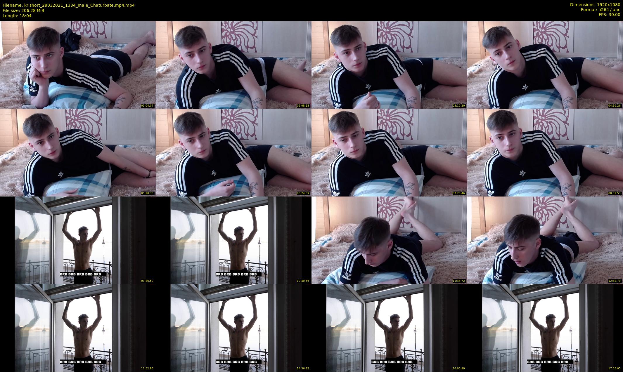krishort — 19 minute Chaturbate male cam show recording, 1080p, Mar 29, 2021