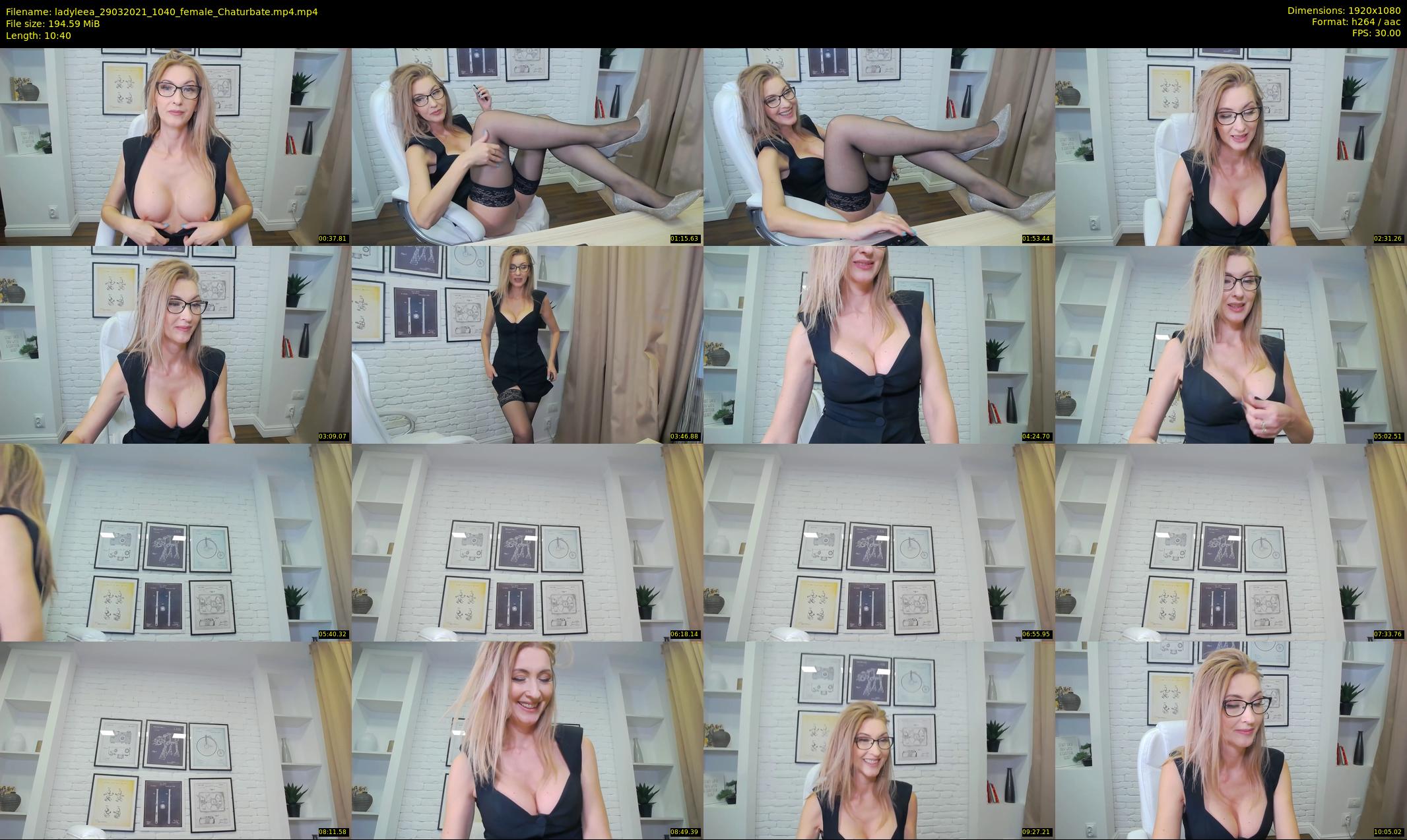 ladyleea — 11 minute Chaturbate female cam show recording, 1080p, Mar 29, 2021