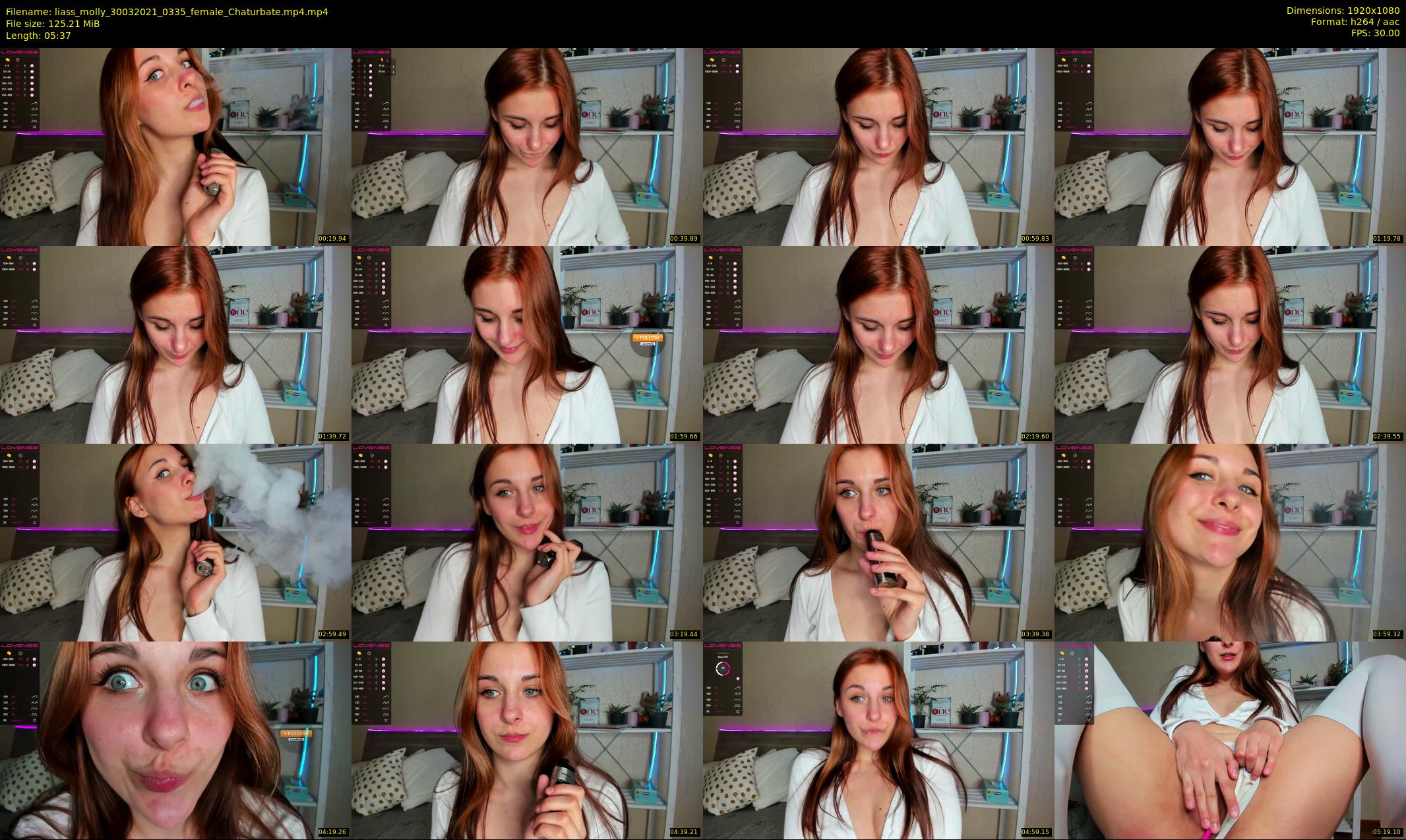 liass_molly — 6 minute Chaturbate female cam show recording, 1080p, Mar 30, 2021