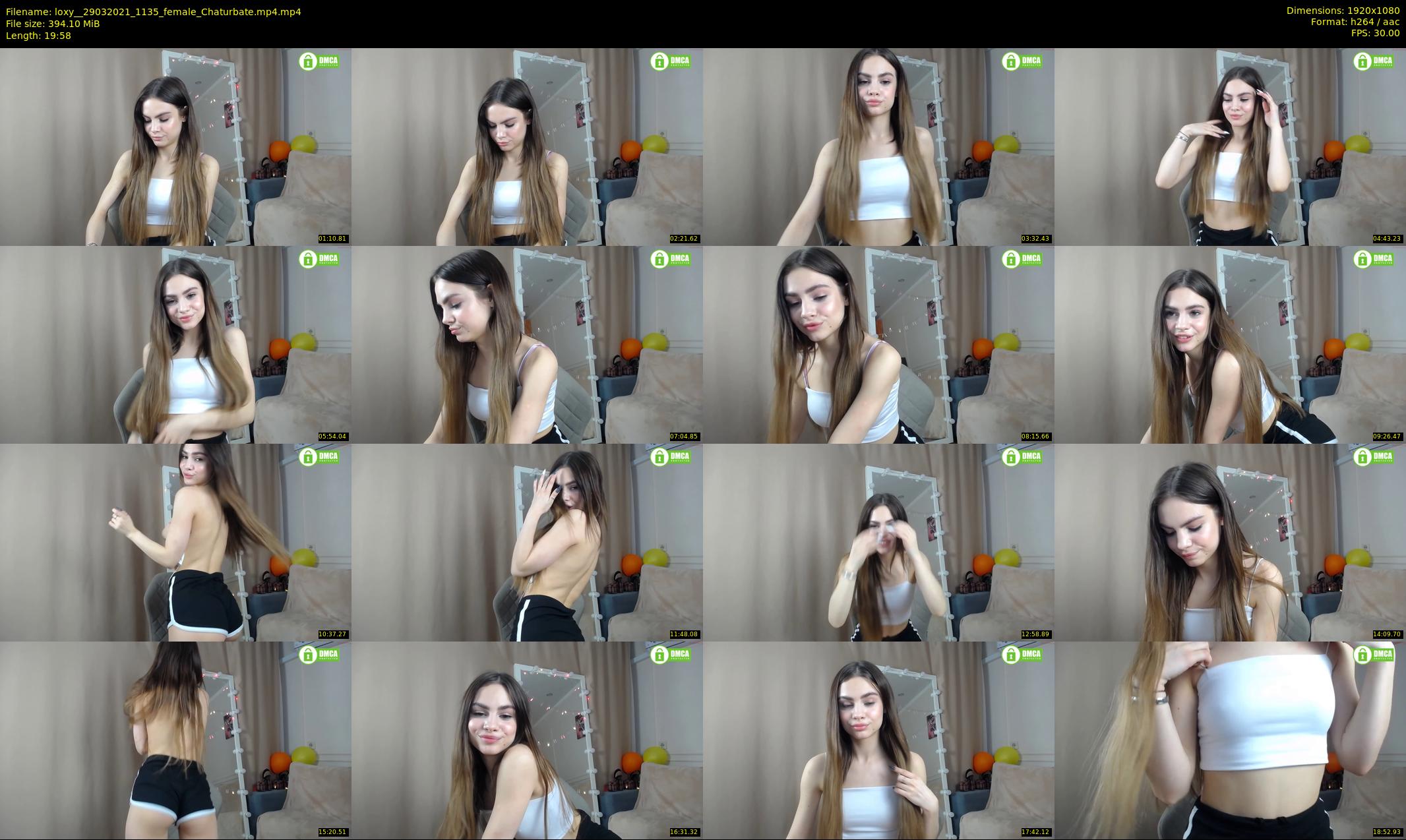 loxy_ — 20 minute Chaturbate female cam show recording, 1080p, Mar 29, 2021
