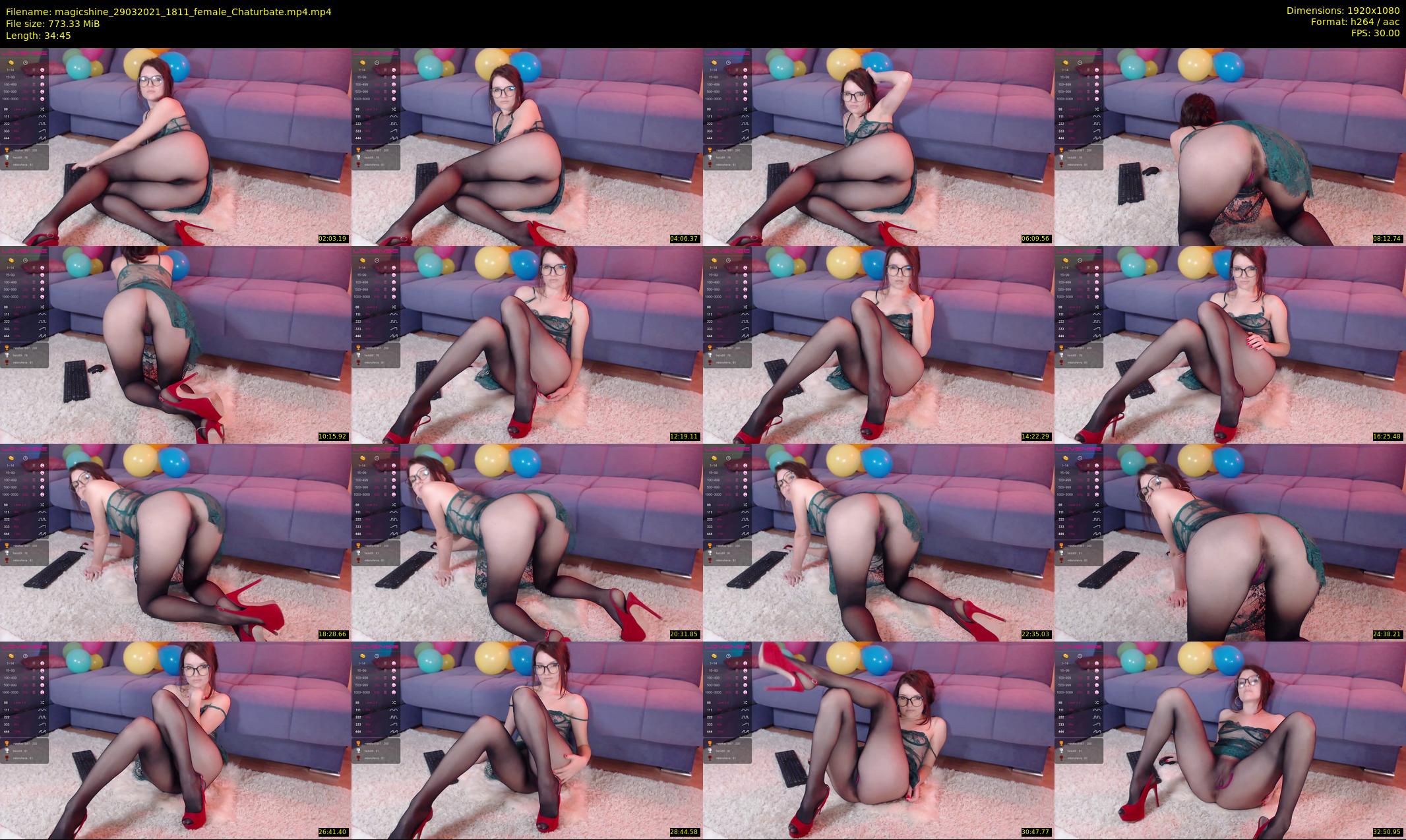 magicshine — 35 minute Chaturbate female cam show recording, 1080p, Mar 29, 2021