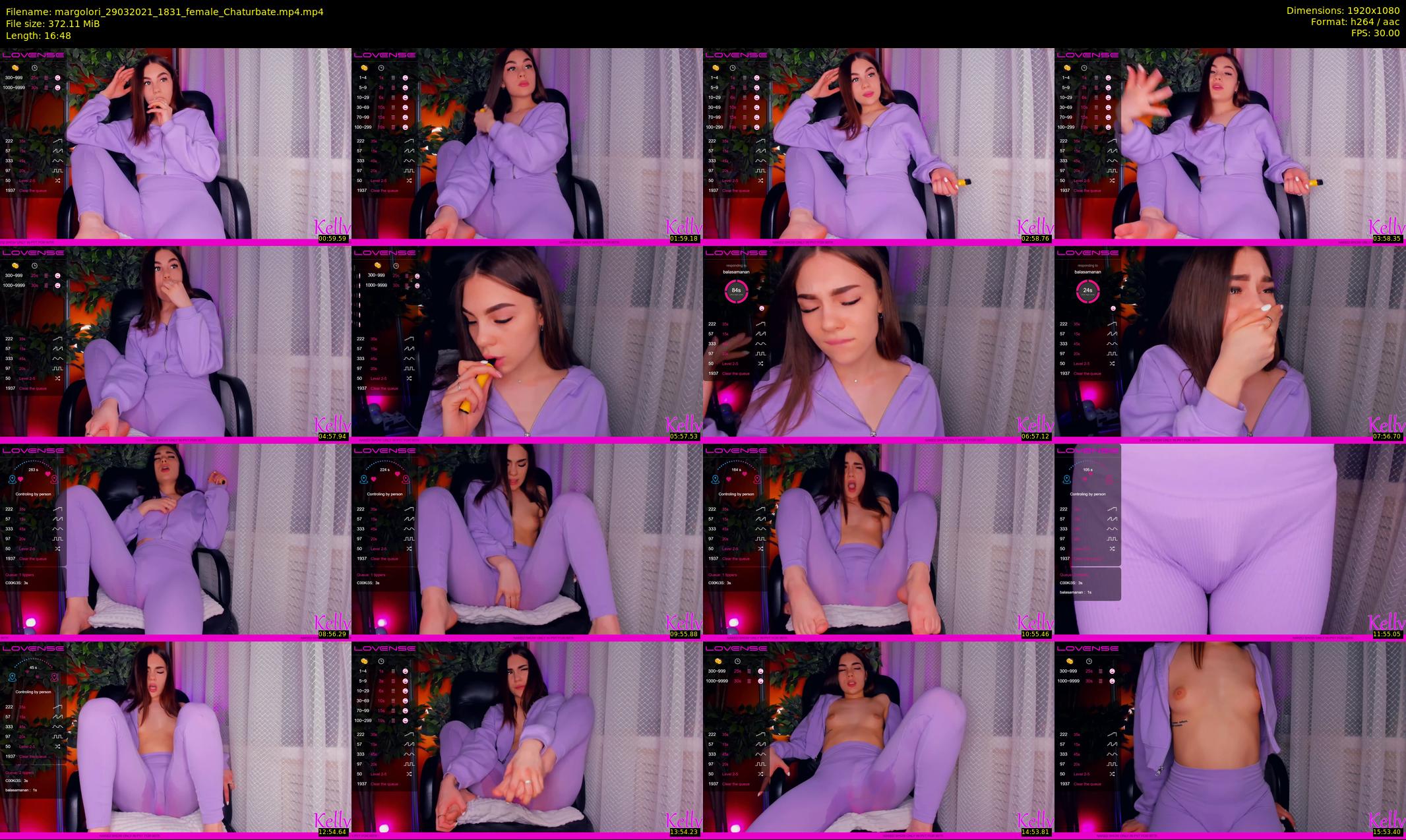 margolori — 17 minute Chaturbate couple cam show recording, 1080p, Mar 29, 2021
