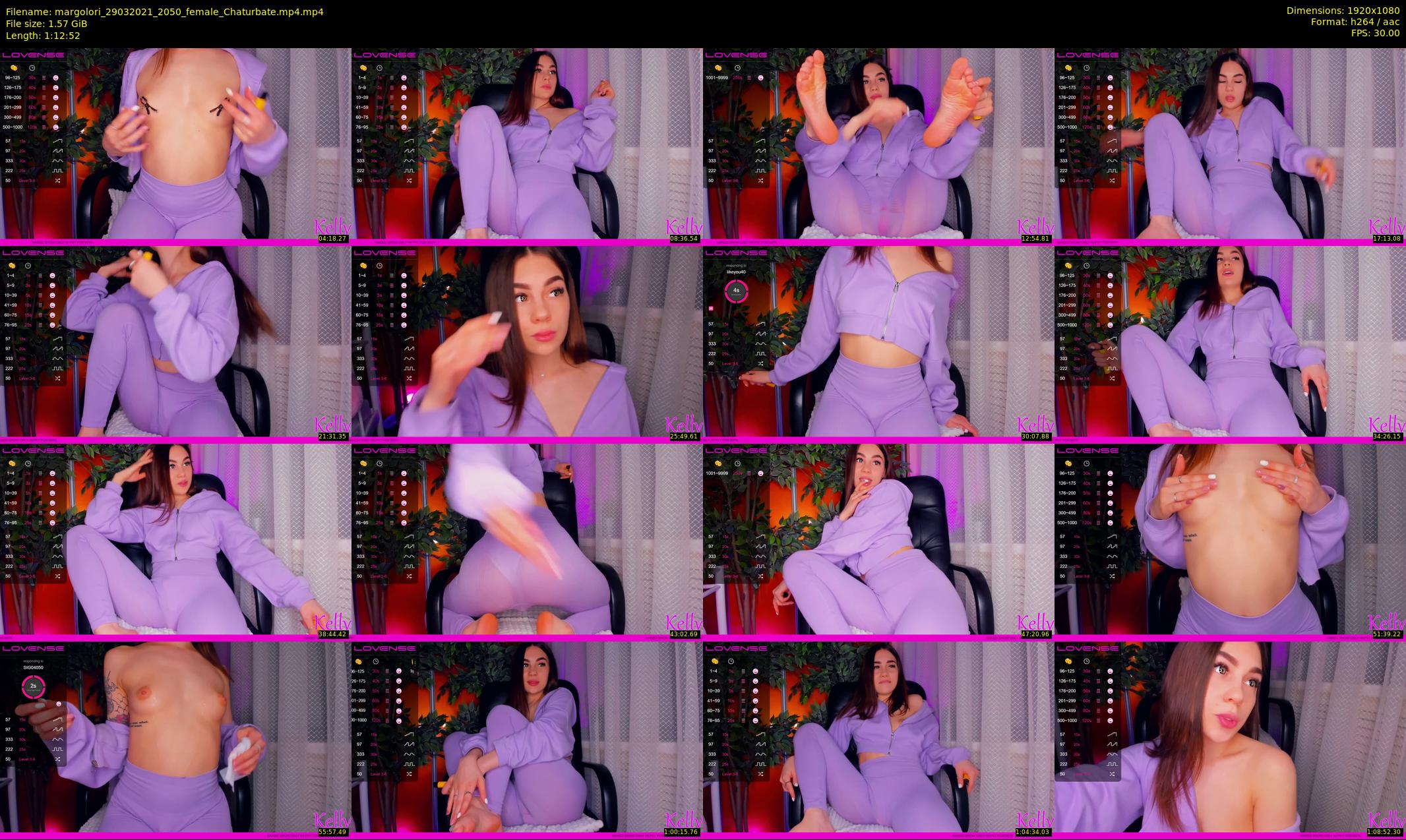margolori — 73 minute Chaturbate couple cam show recording, 1080p, Mar 29, 2021