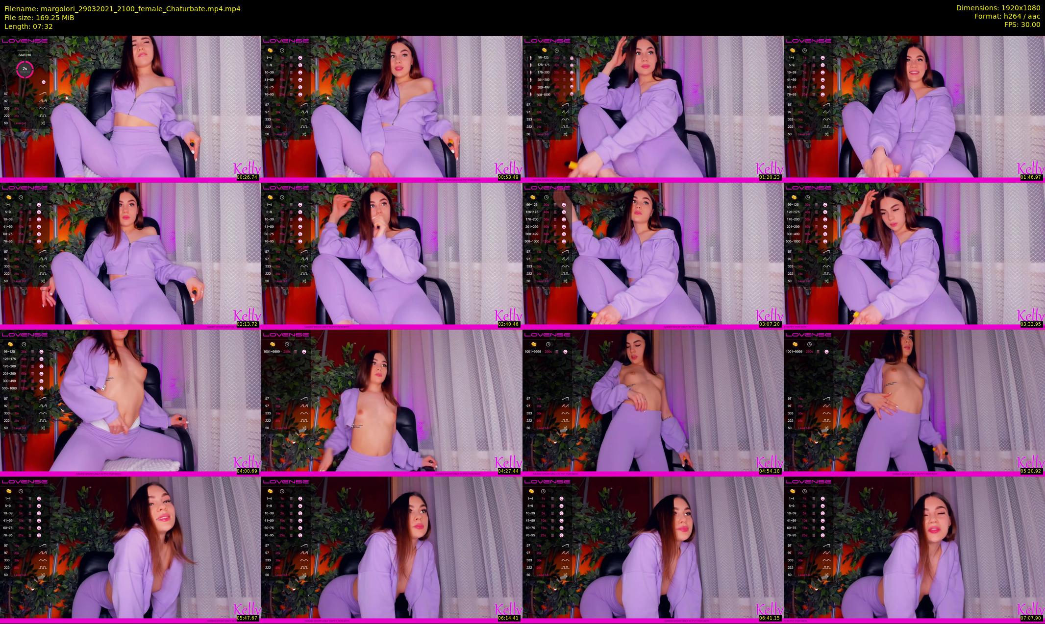 margolori — 8 minute Chaturbate couple cam show recording, 1080p, Mar 29, 2021