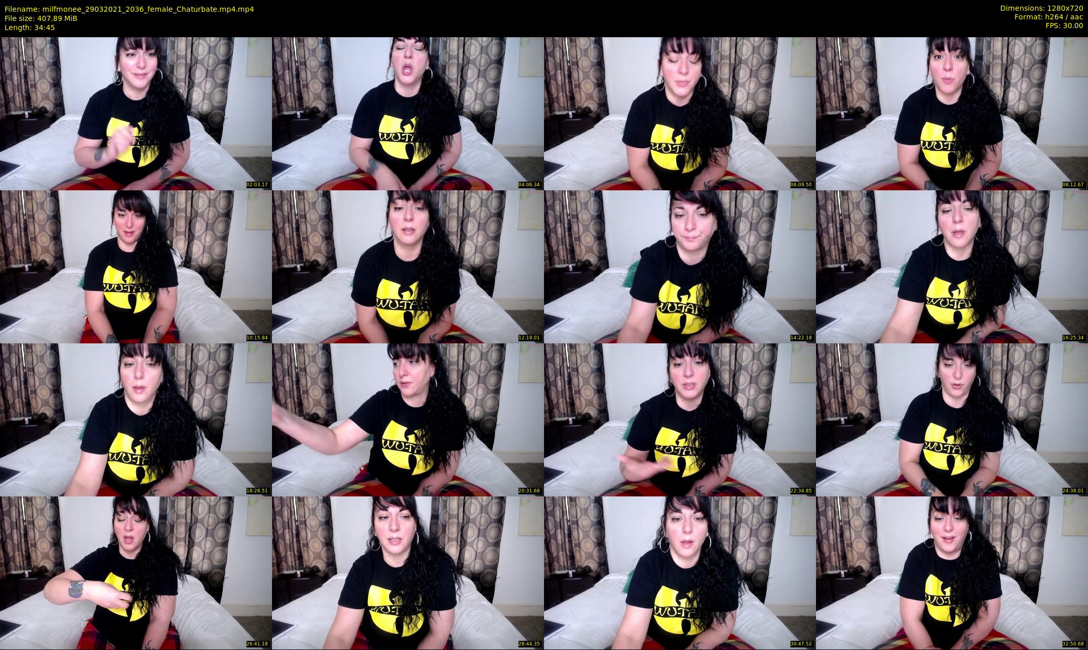 milfmonee — 35 minute Chaturbate female cam show recording, 720p, Mar 29, 2021