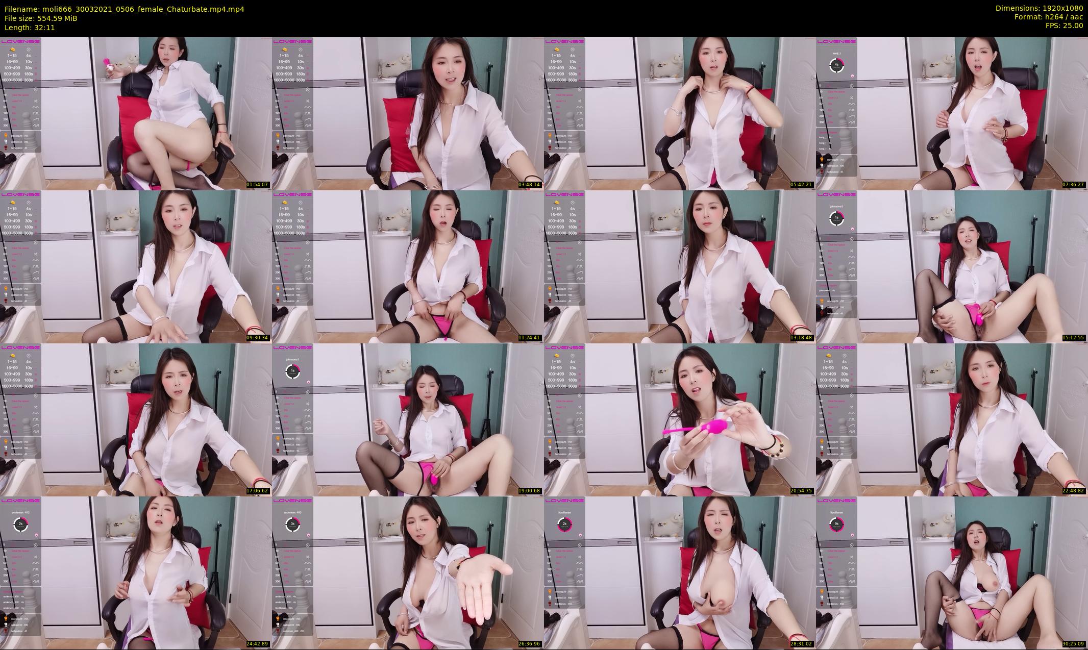 moli666 — 33 minute Chaturbate female cam show recording, 1080p, Mar 30, 2021