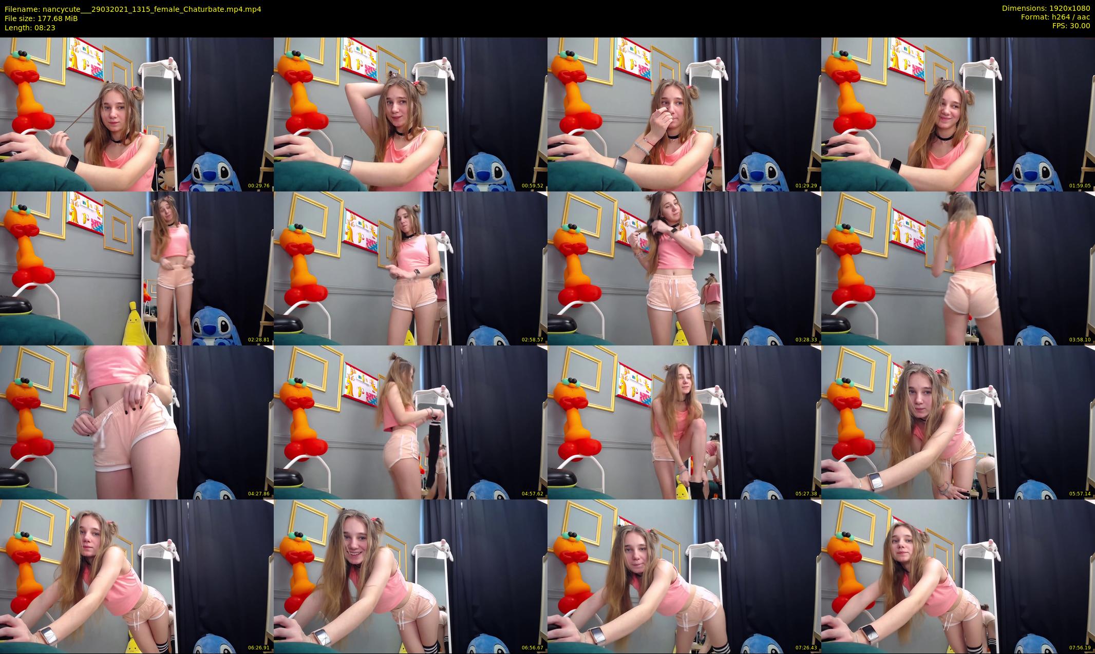 nancycute__ — 9 minute Chaturbate female cam show recording, 1080p, Mar 29, 2021