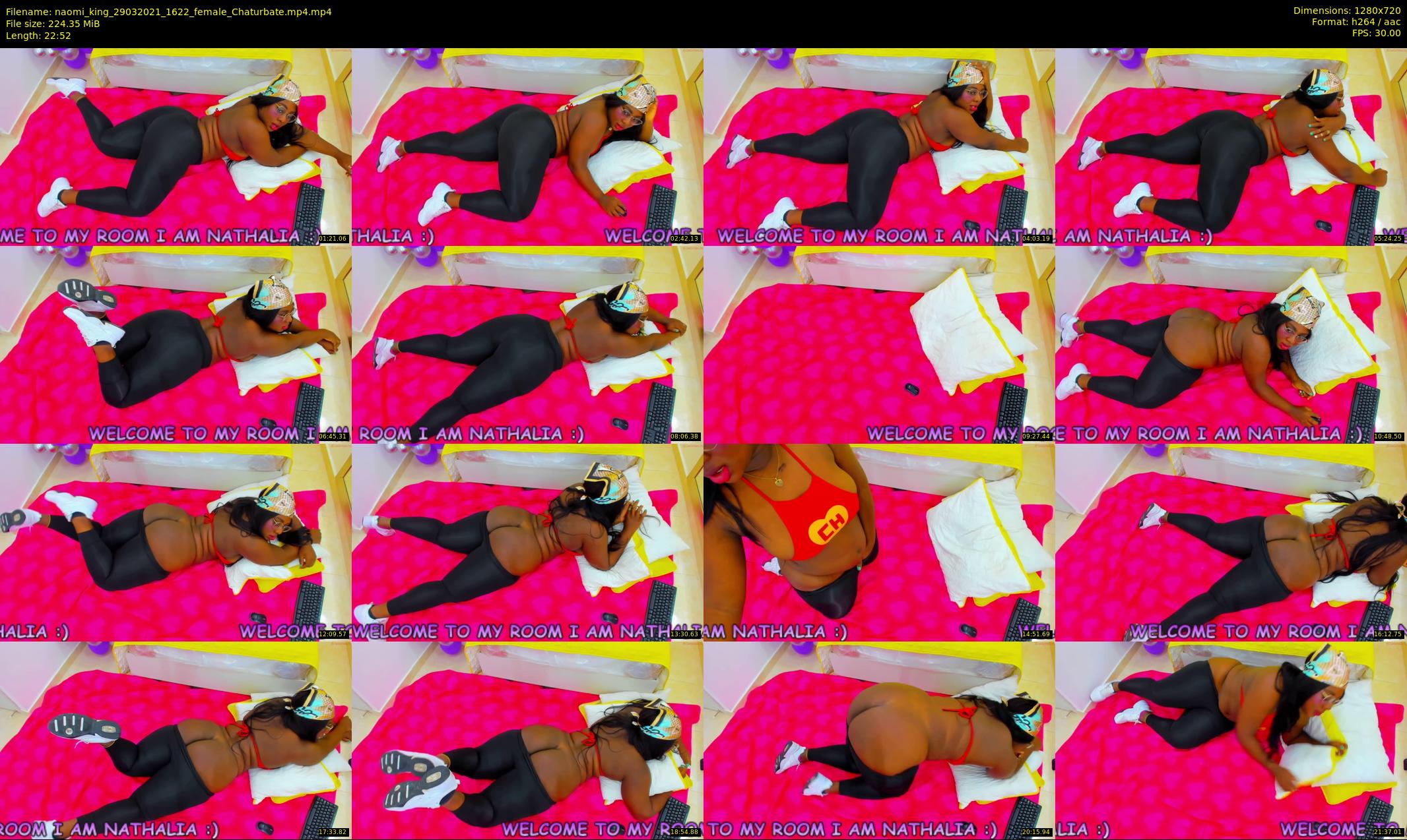 naomi_king — 23 minute Chaturbate female cam show recording, 720p, Mar 29, 2021