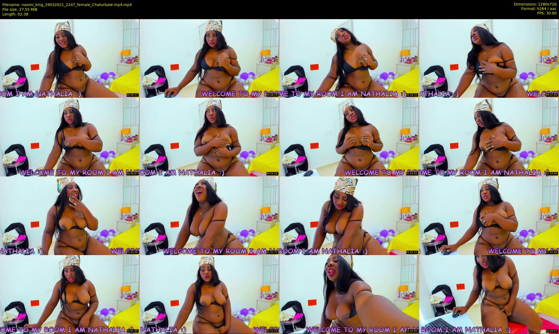 naomi_king — 3 minute Chaturbate female cam show recording, 720p, Mar 29, 2021
