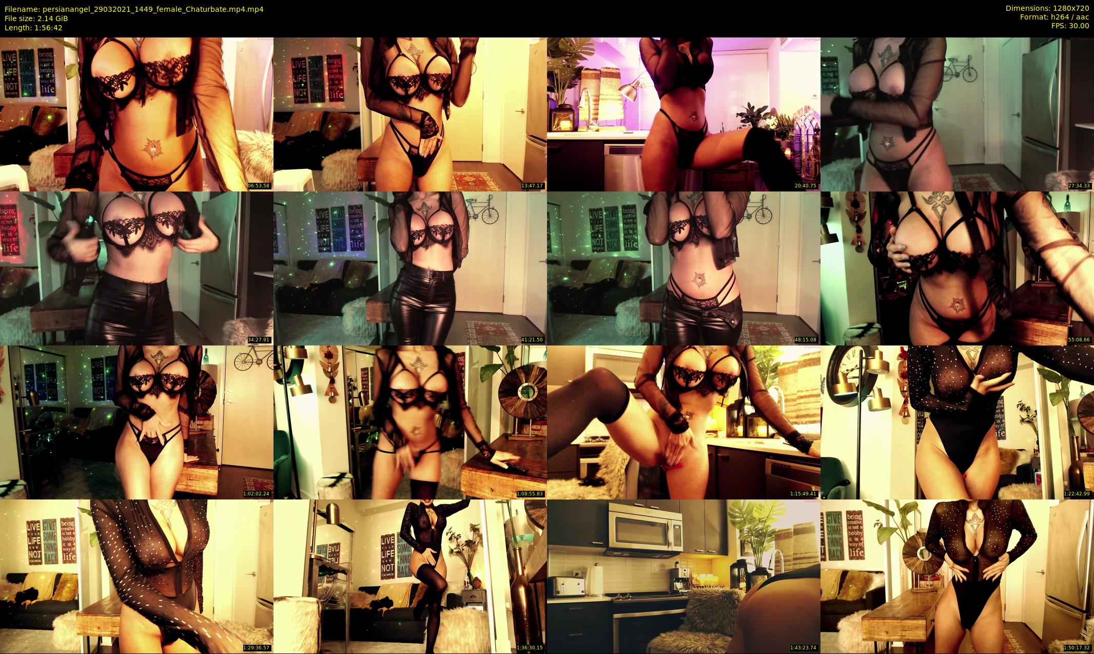 persianangel — 117 minute Chaturbate female cam show recording, 720p, Mar 29, 2021