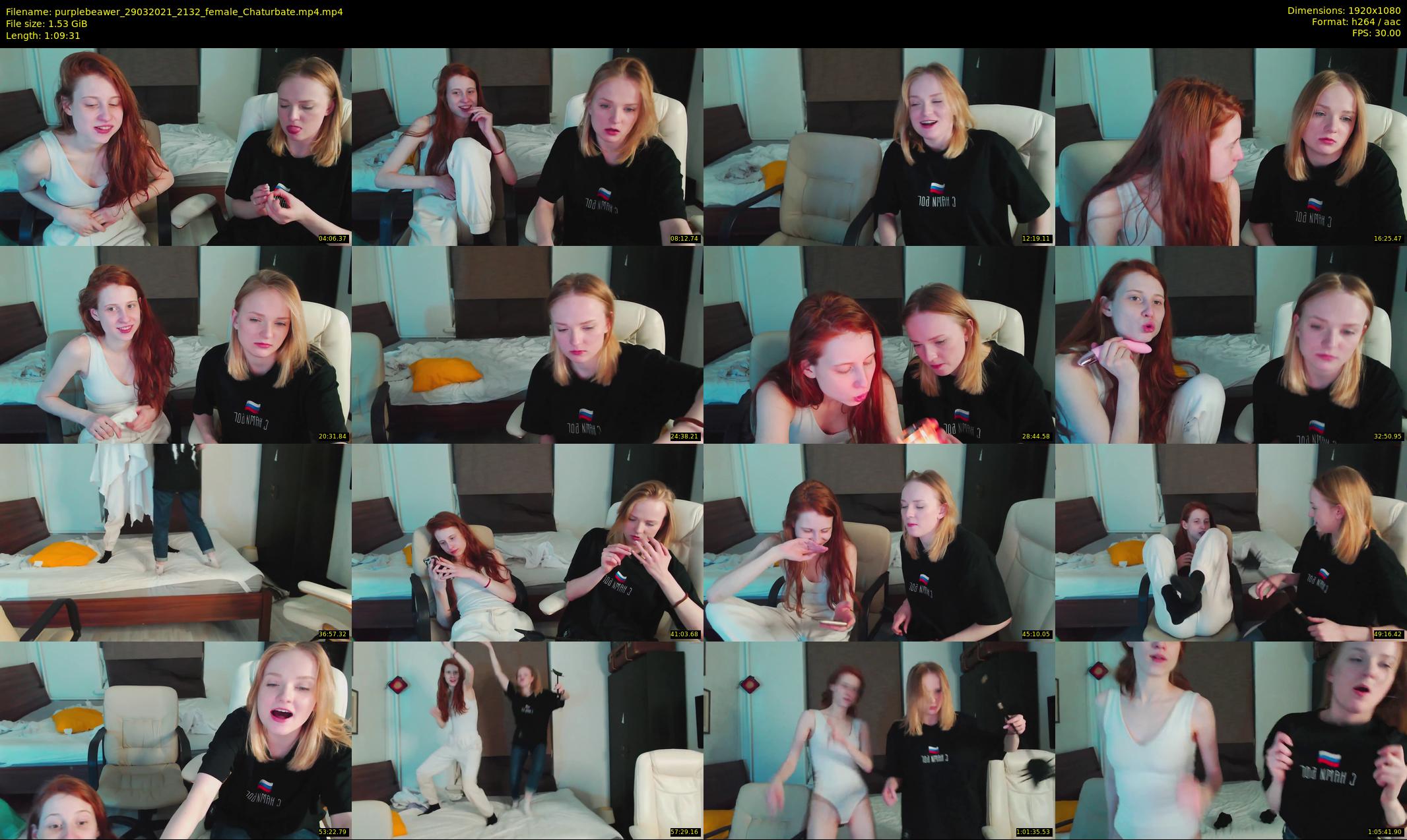 purplebeawer — 70 minute Chaturbate female cam show recording, 1080p, Mar 29, 2021