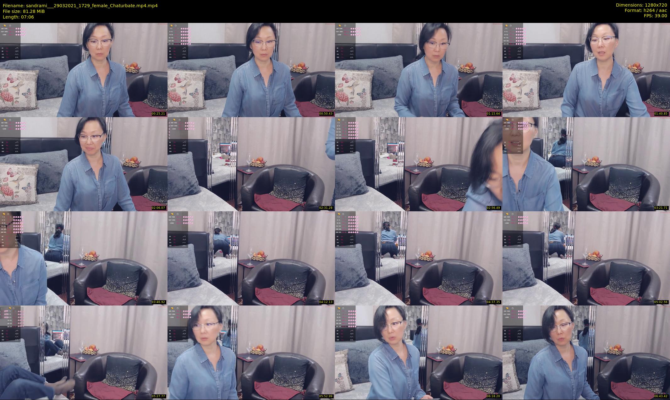 sandrami__ — 8 minute Chaturbate female cam show recording, 720p, Mar 29, 2021