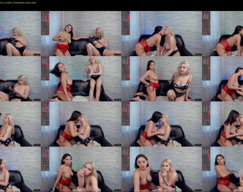 saraomega — 5 minute Chaturbate couple cam show recording, 1080p, Mar 29, 2021