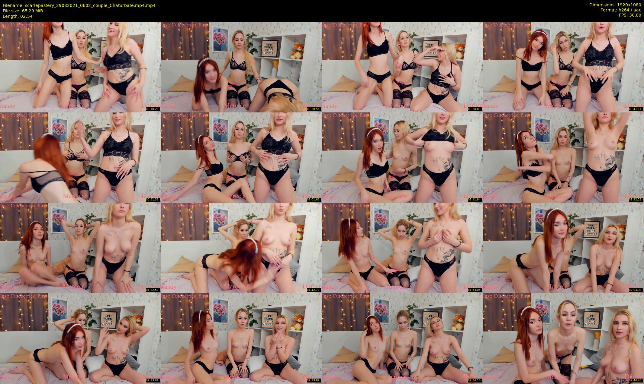 scarlepastery — 3 minute Chaturbate couple cam show recording, 1080p, Mar 29, 2021