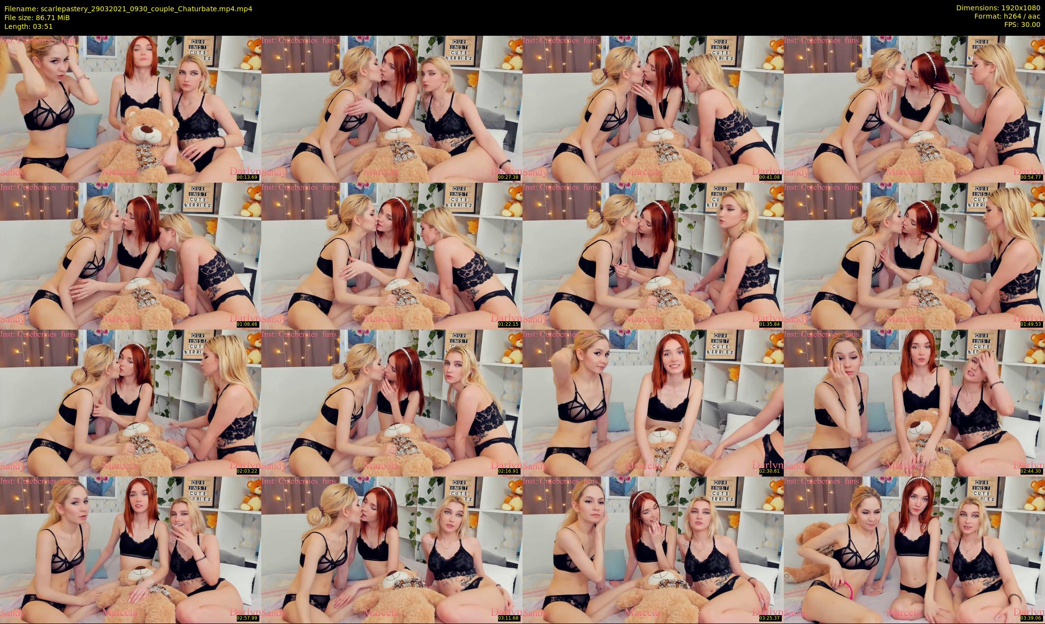 scarlepastery — 4 minute Chaturbate couple cam show recording, 1080p, Mar 29, 2021
