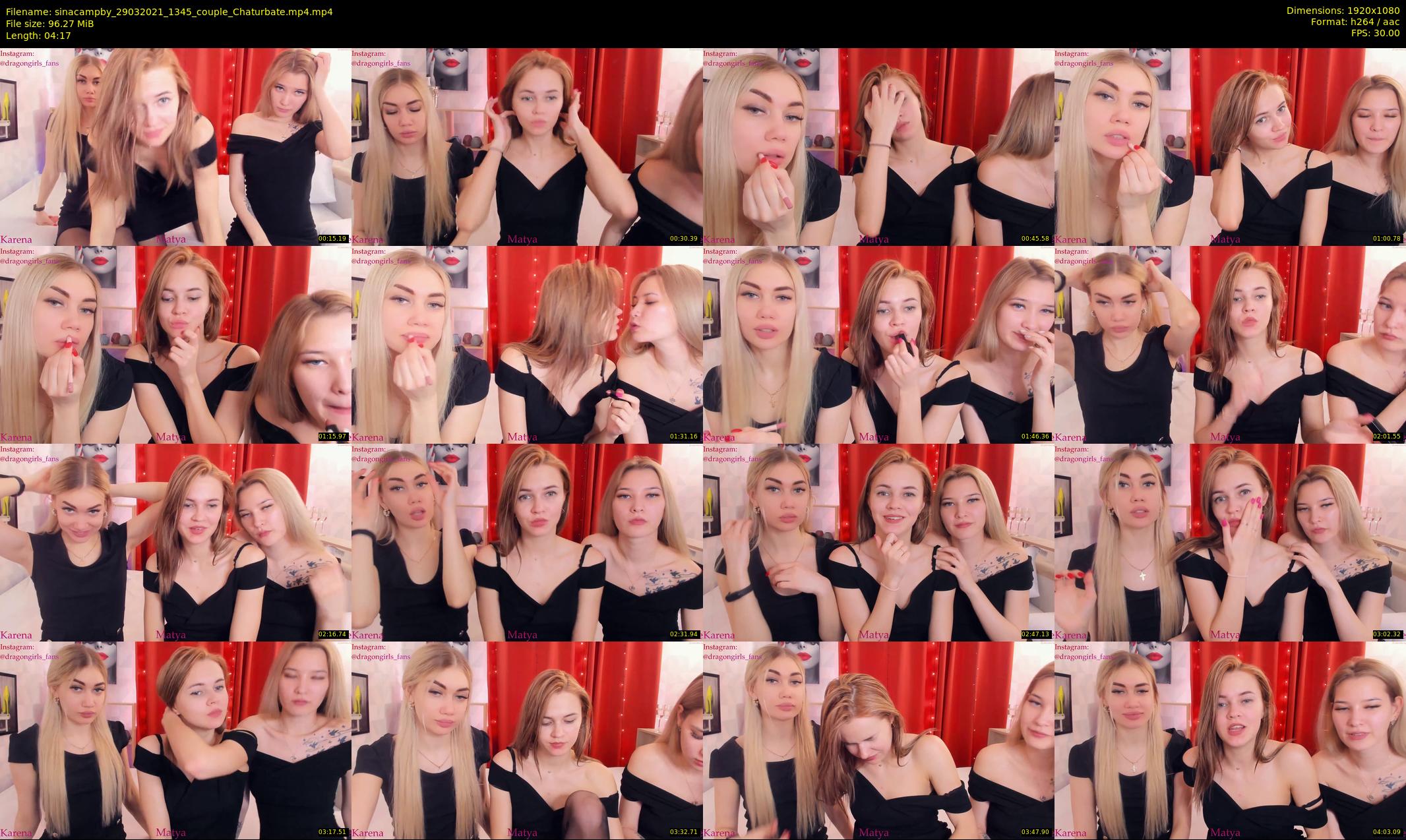 sinacampby — 5 minute Chaturbate couple cam show recording, 1080p, Mar 29, 2021