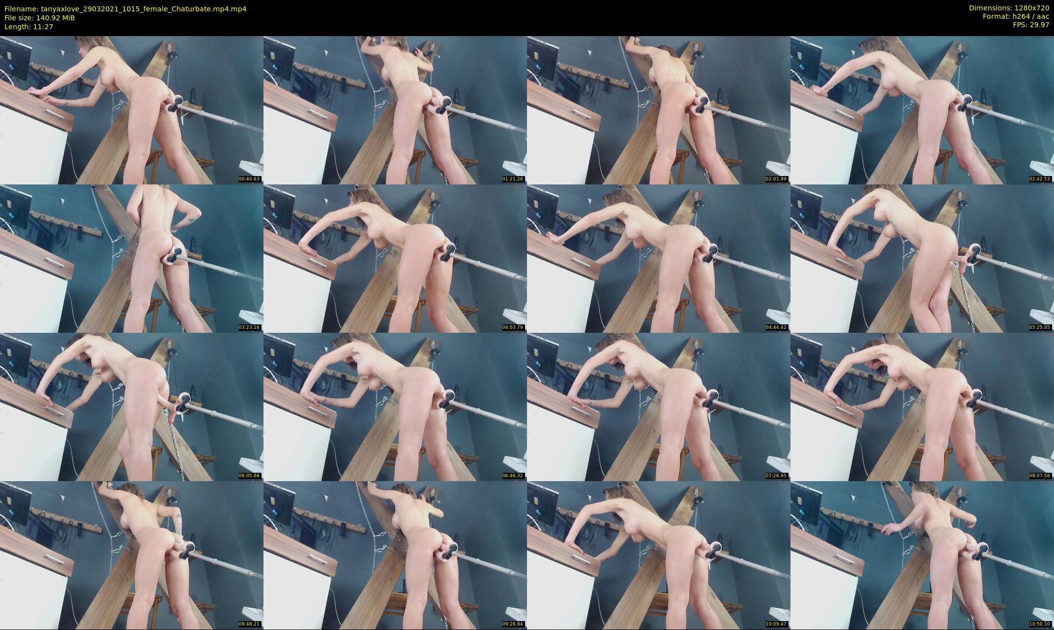 tanyaxlove — 12 minute Chaturbate female cam show recording, 720p, Mar 29, 2021