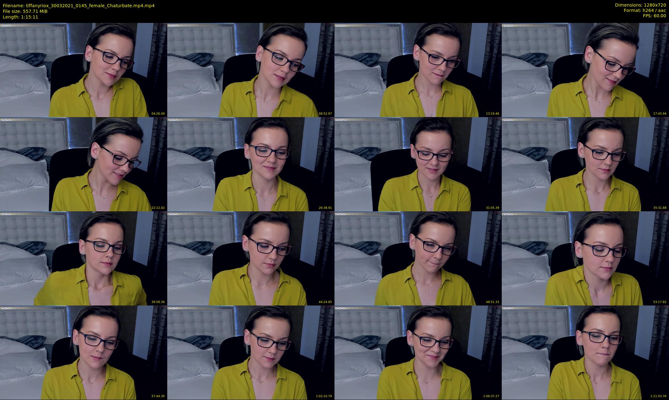 tiffanyriox — 76 minute Chaturbate female cam show recording, 720p, Mar 30, 2021