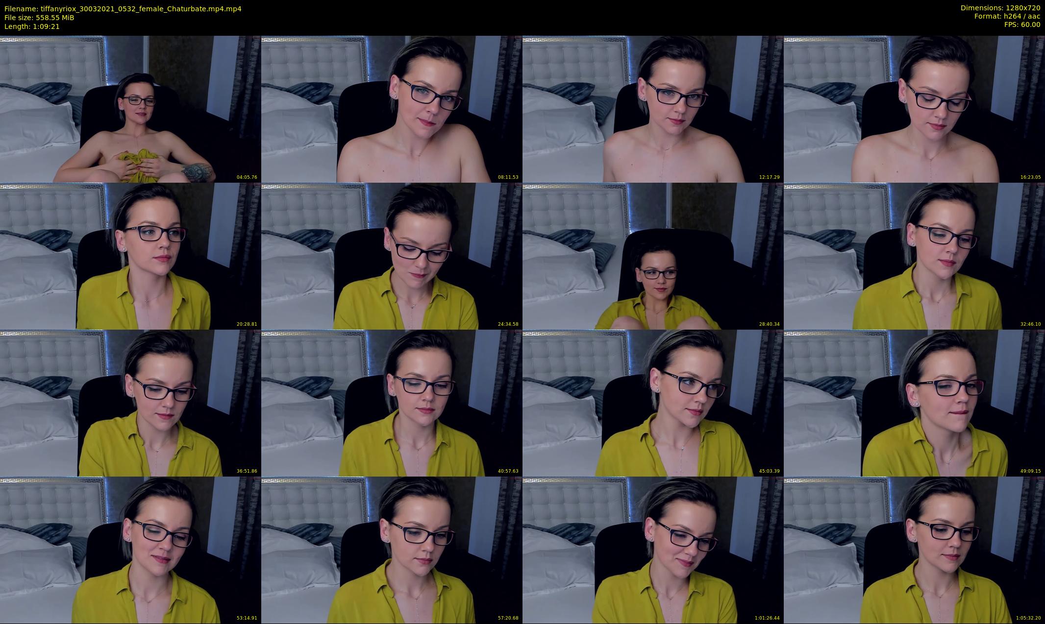 tiffanyriox — 70 minute Chaturbate female cam show recording, 720p, Mar 30, 2021