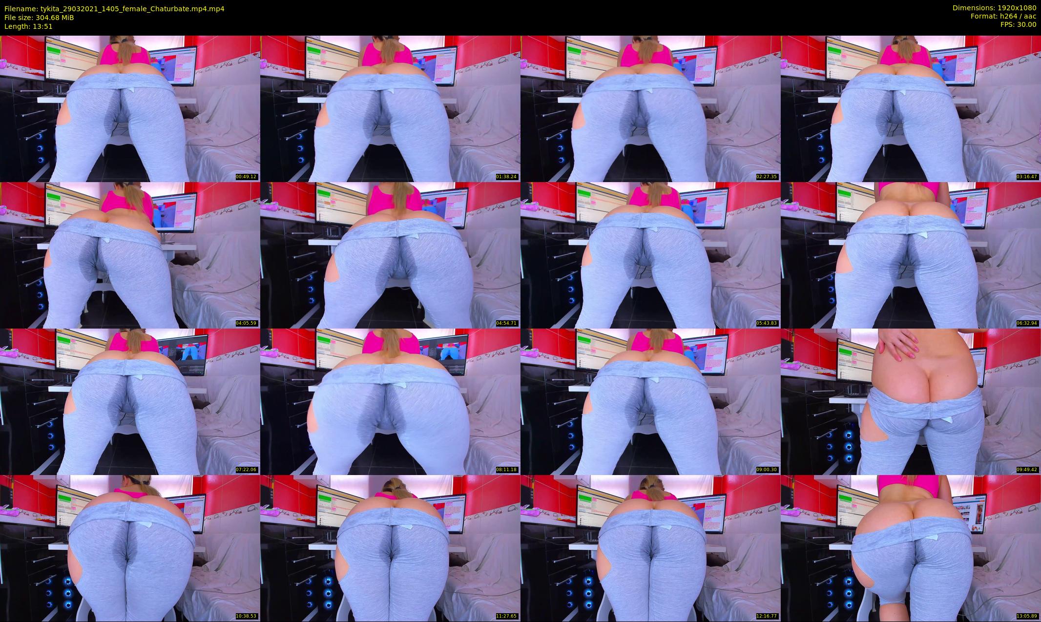 tykita — 14 minute Chaturbate female cam show recording, 1080p, Mar 29, 2021