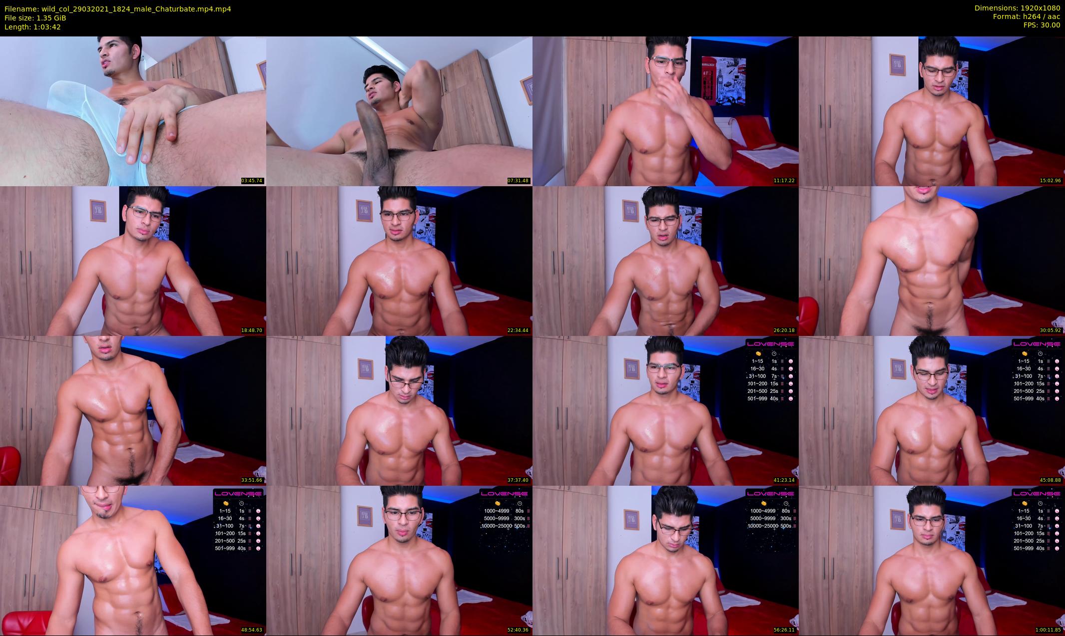 wild_col — 64 minute Chaturbate male cam show recording, 1080p, Mar 29, 2021