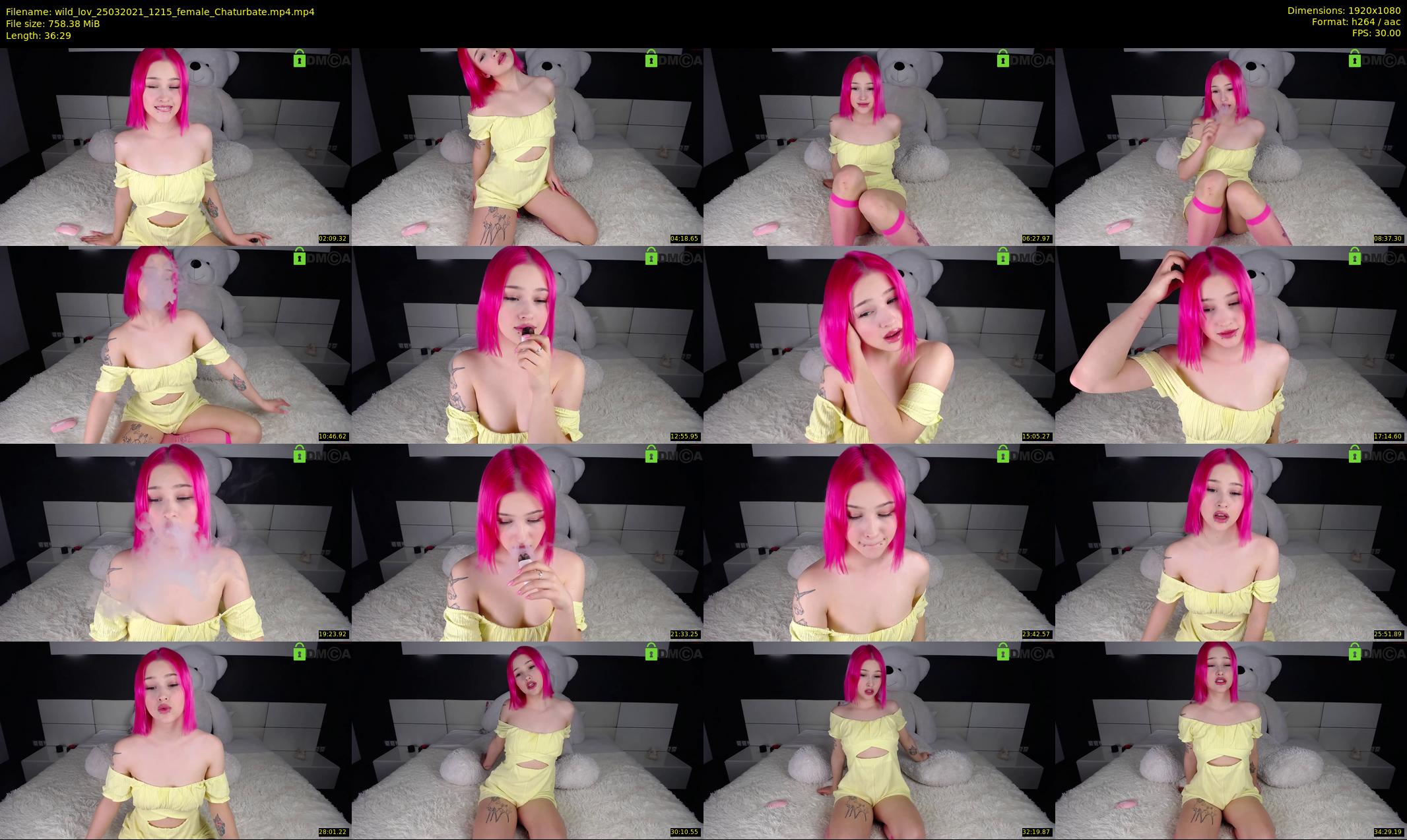 wild_lov — 37 minute Chaturbate female cam show recording, 1080p, Mar 25, 2021